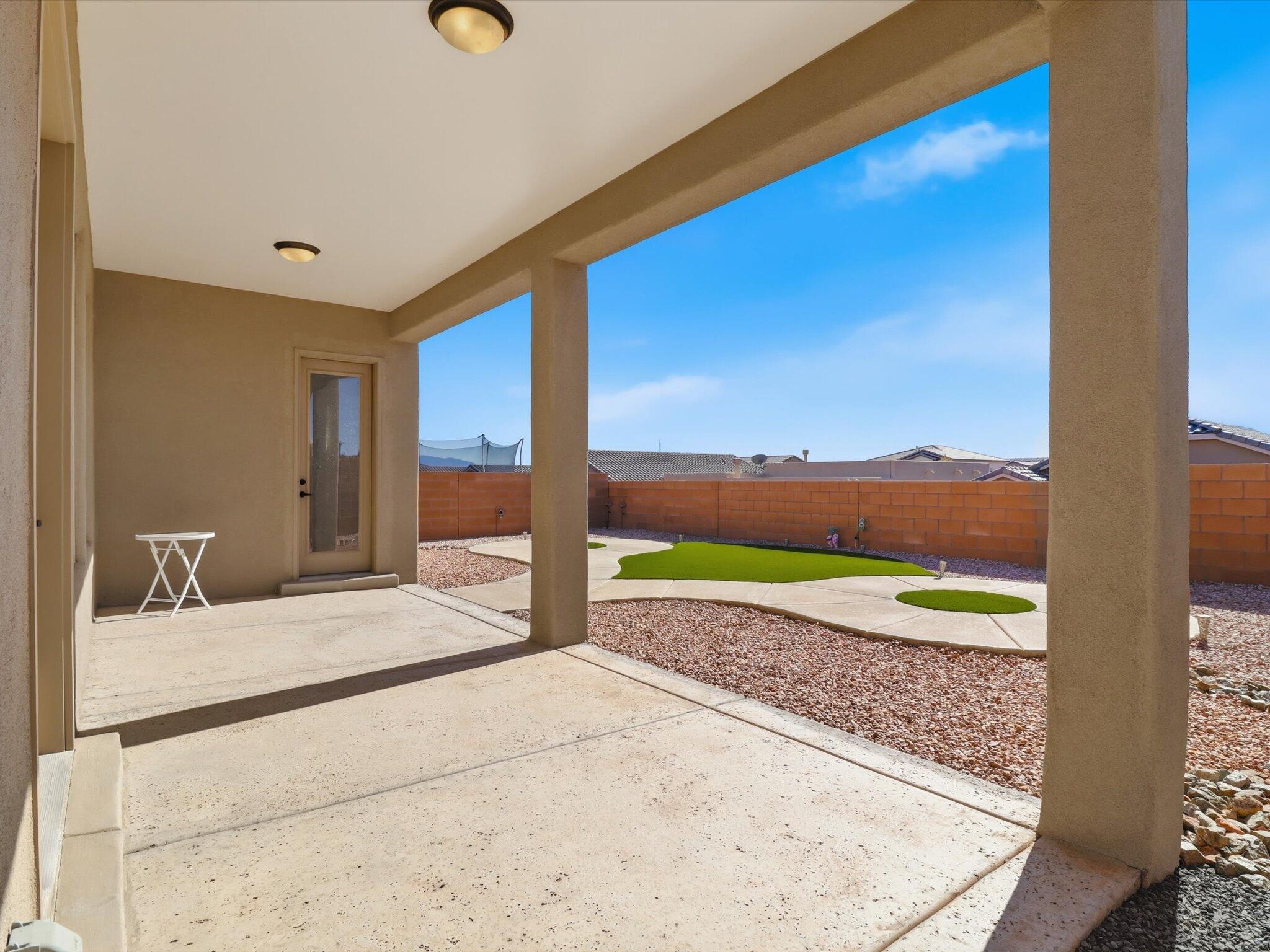 6936 Dusty Drive NE Patio