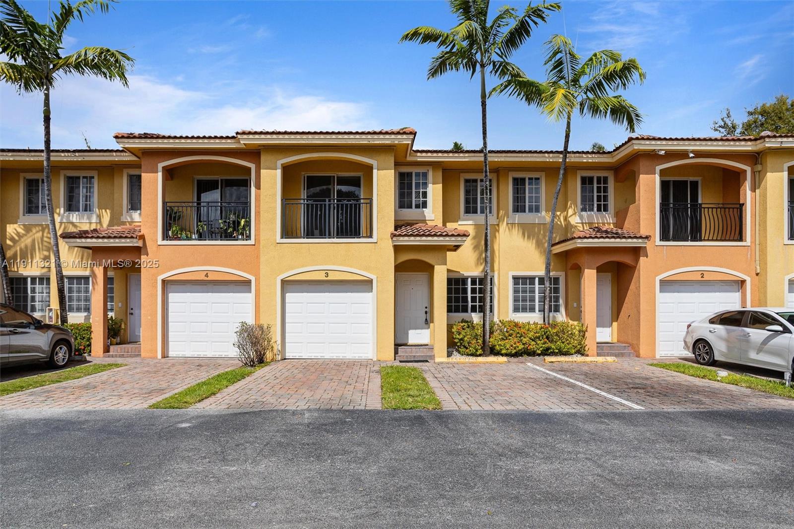 Bright and spacious 3/2.5 townhouse in gated Curci Village. Features 1-car garage plus 2 assigned spaces, washer/dryer, and community pool. Prime Hallandale Beach location near Aventura Mall, Gulfstream Park, dining, and major highways. HOA approval required.
