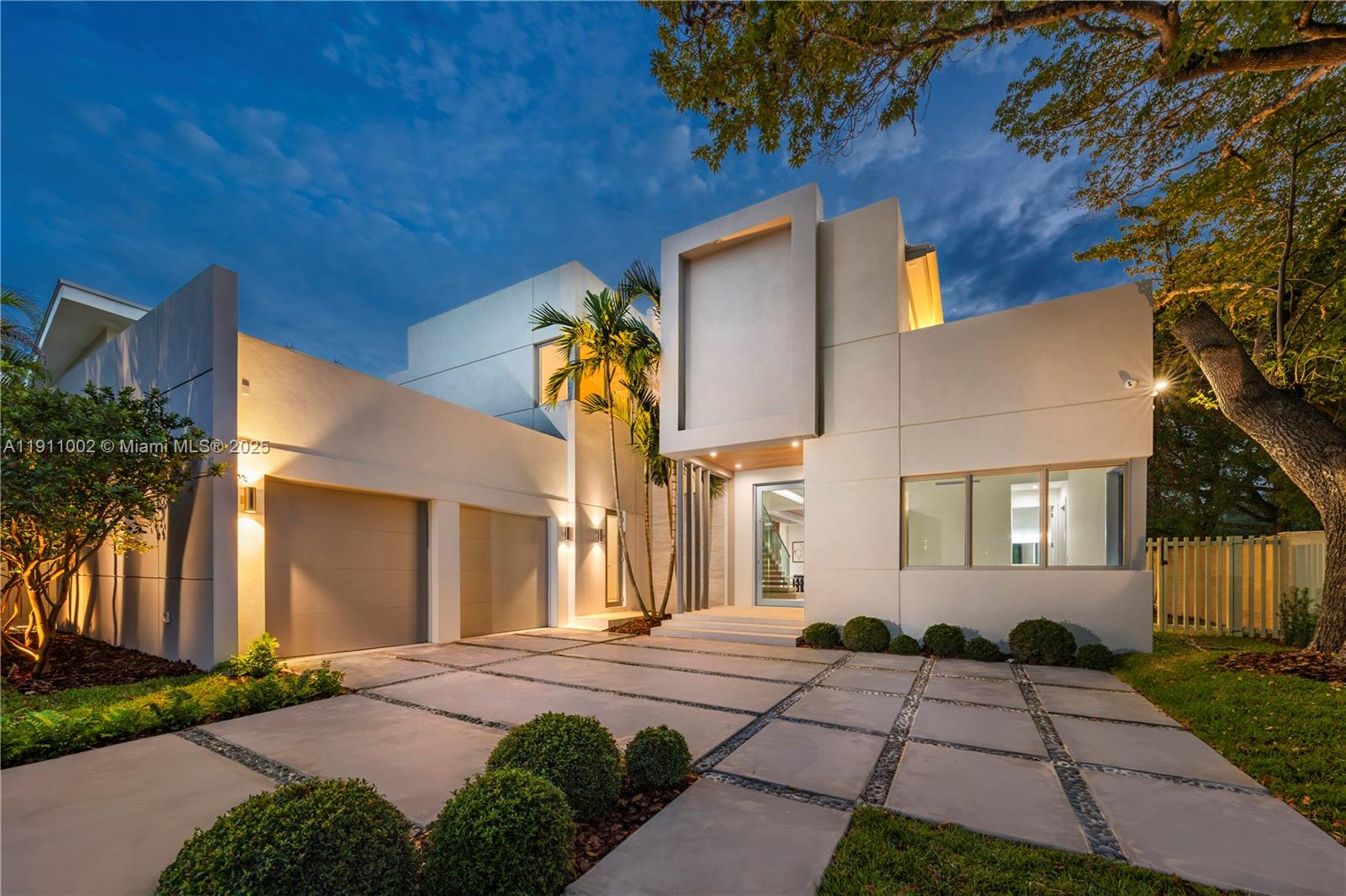 Experience luxury living in this brand-new 2025 modern residence by Built By Design, ideally located in one of Coconut Grove’s most desirable neighborhoods. With 6700 SF, this 6BR, 8BA home blends sophistication with everyday comfort. Features include 11’ ceilings, floor-to-ceiling impact windows, and a stunning Maistri La Cucina kitchen with Taj Mahal quartzite, Gaggenau appliances, and a custom pantry—perfect for both daily living and entertaining.Enjoy a resort-style backyard with pool, summer kitchen, cabana bath, and lush tropical landscaping that embodies the Grove lifestyle. Smart home upgrades include Lutron lighting, integrated speakers, and Honeywell security. Minutes to top schools, parks, marinas, Brickell & Coral Gables—luxury, privacy, and the best of Coconut Grove living.