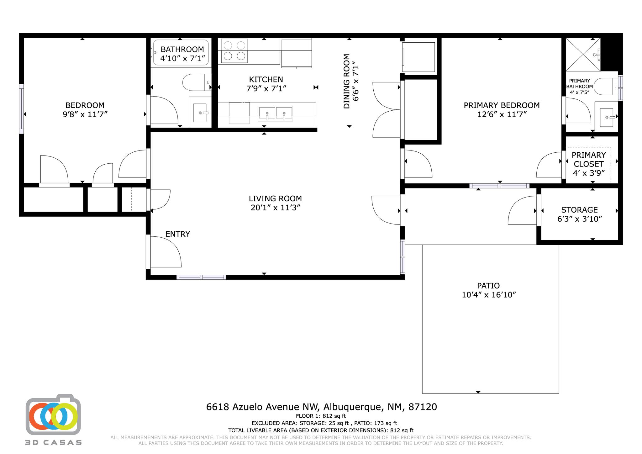 6618 Azuelo Avenue NW Floor Plan