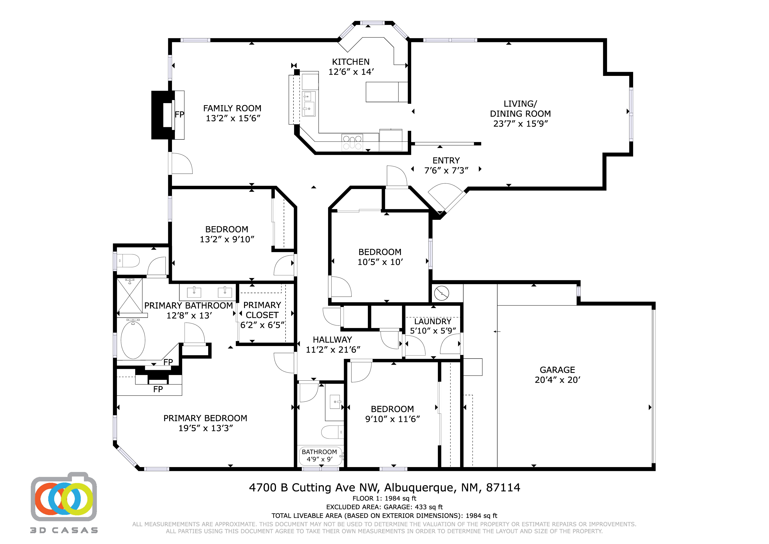 4700 Cutting Avenue NW Floor Plan