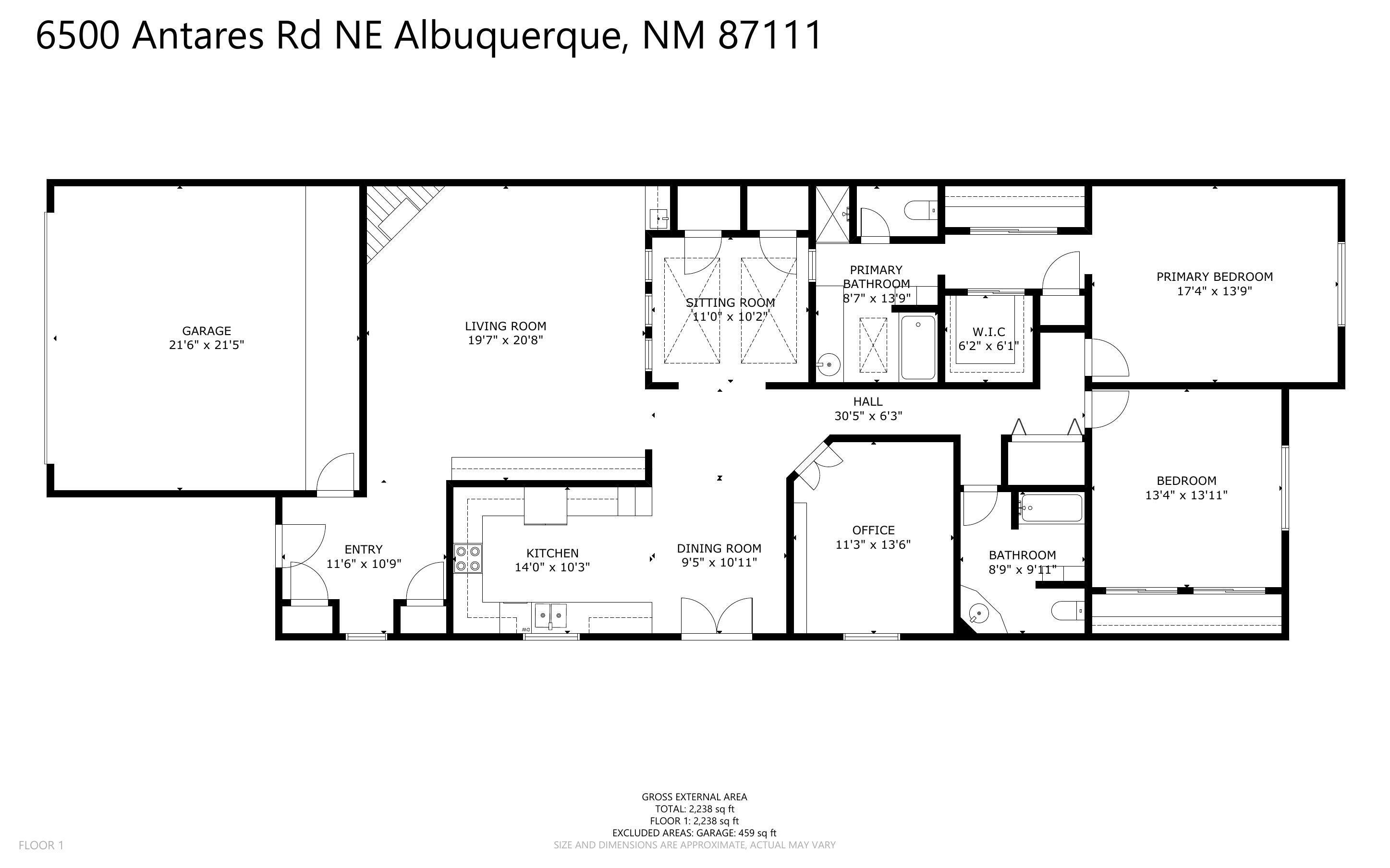 6500 Antares Road NE Floor Plan