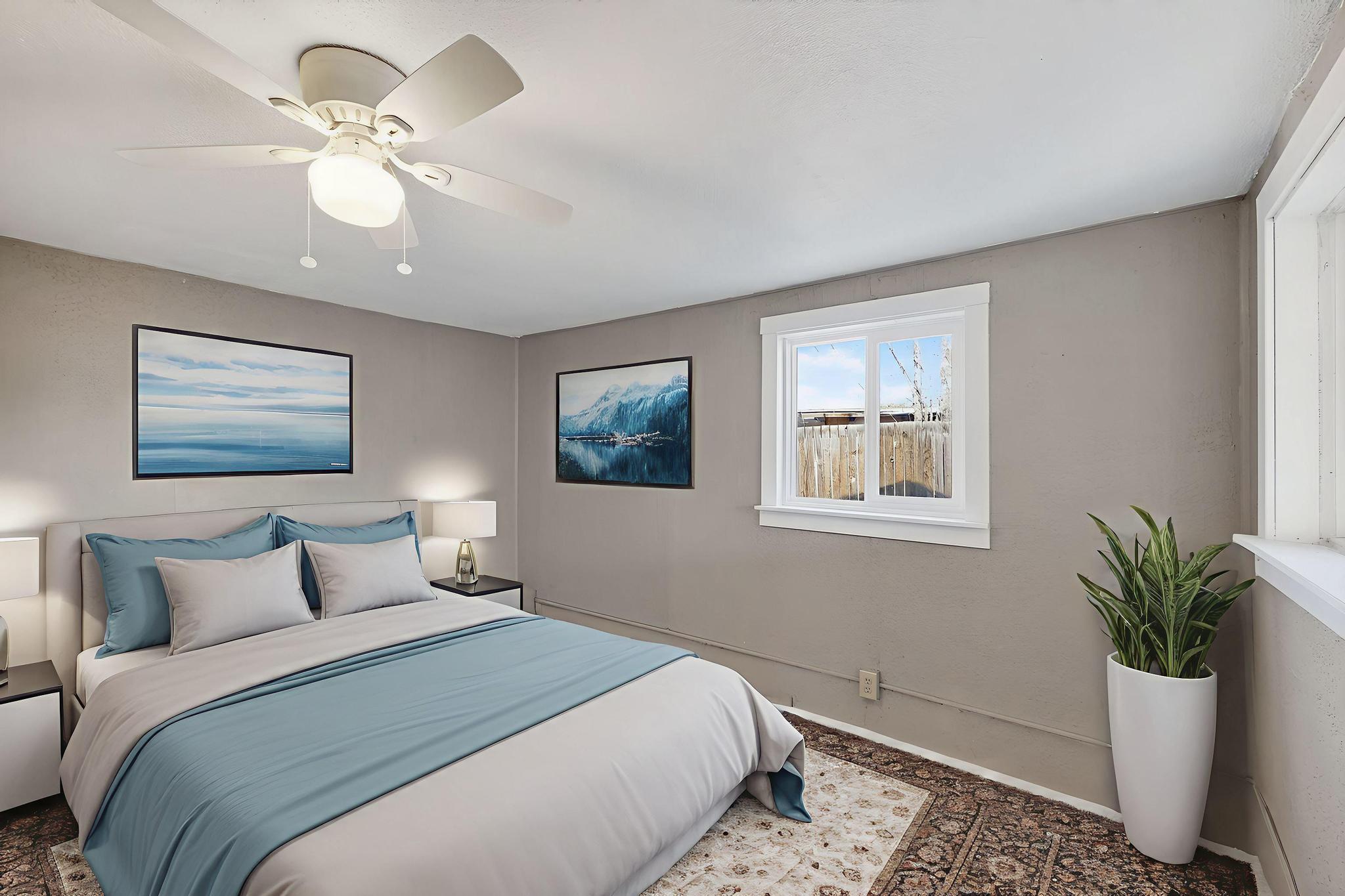 1011-1/2 Barelas Street SW Bedroom