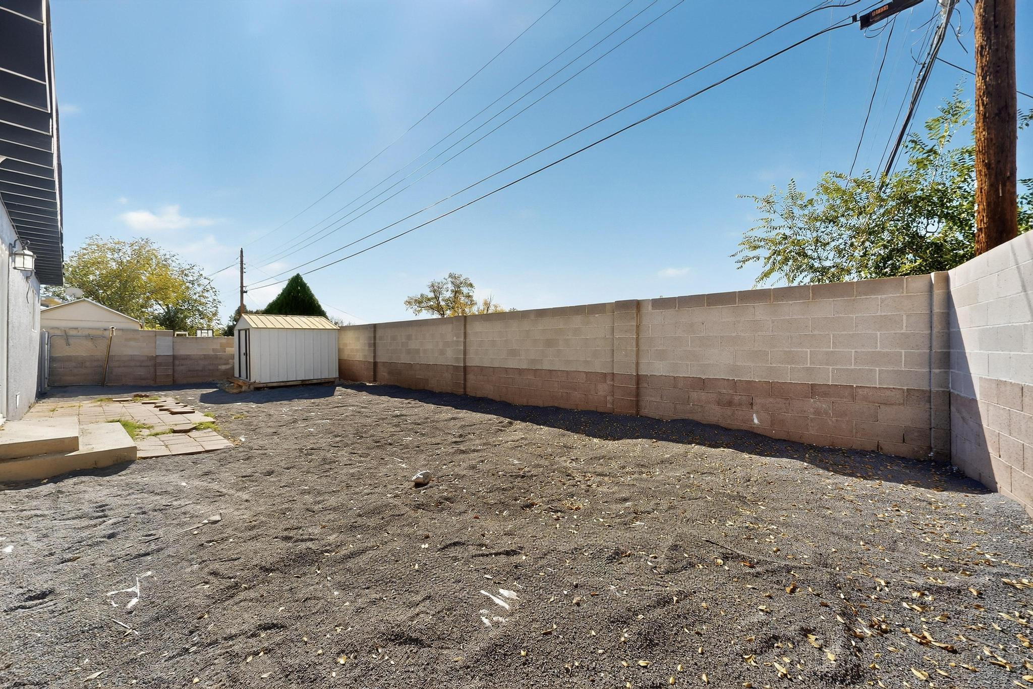 1215 Elizabeth Street NE Backyard