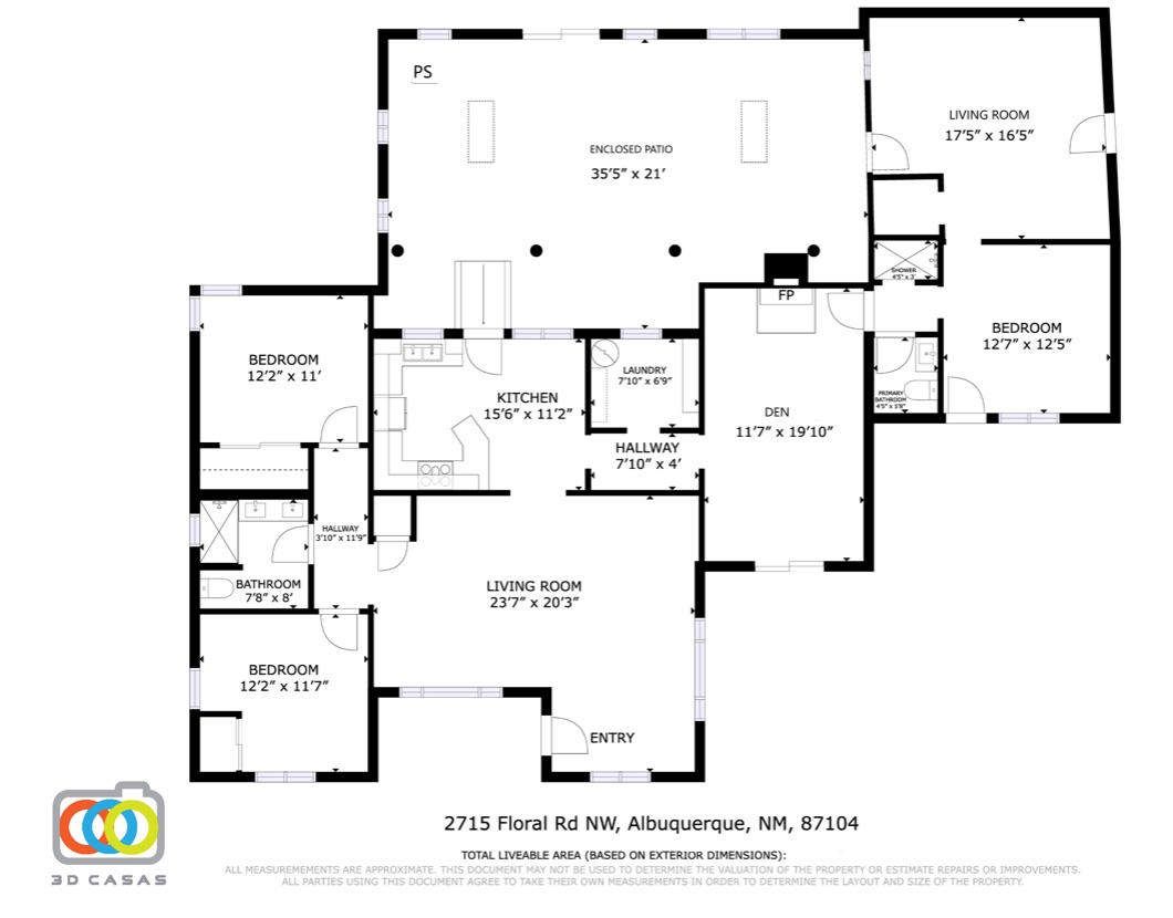 2715 Floral Road NW Floor Plan