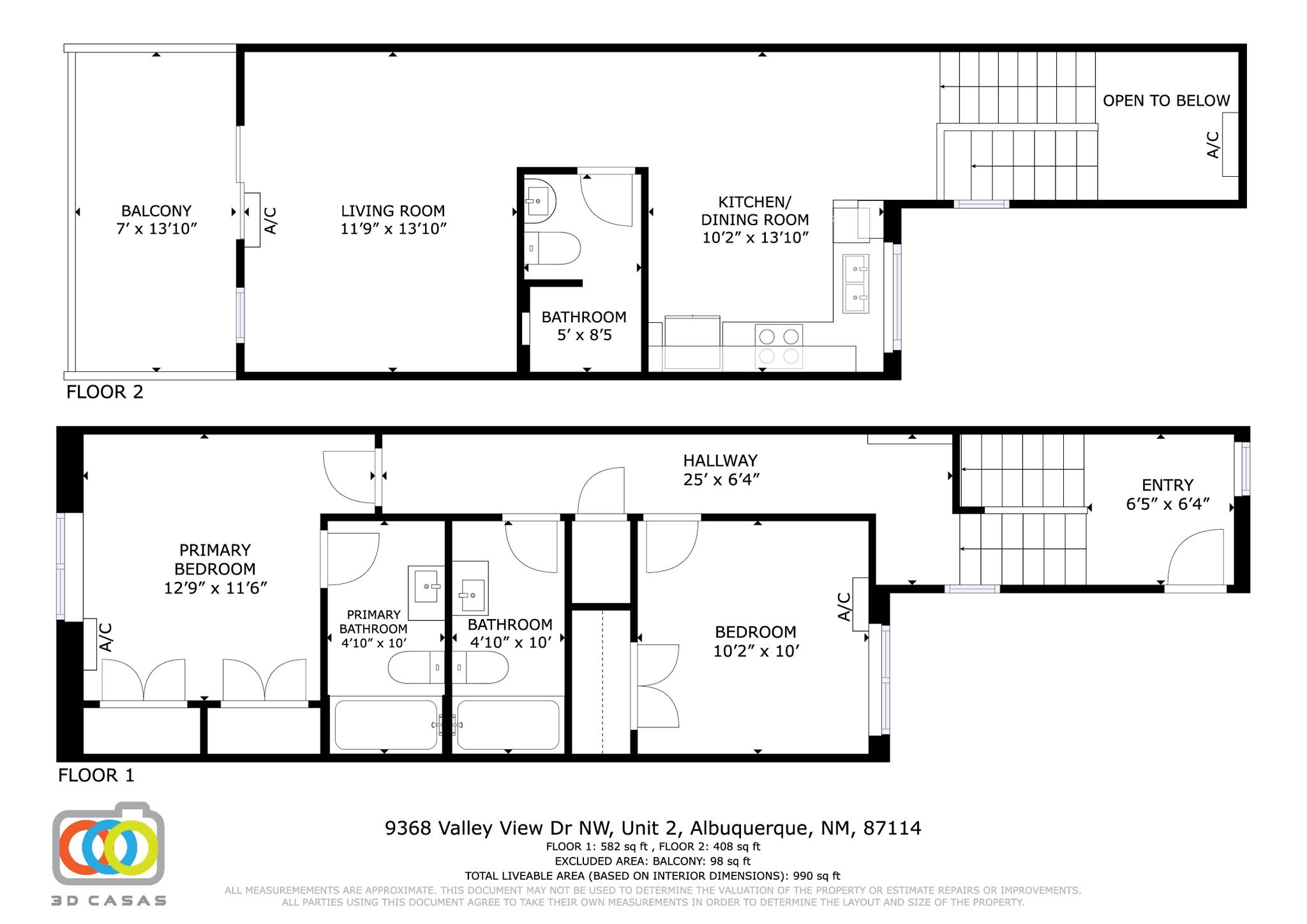 9368 Valley View Drive NW 9 Floor Plan