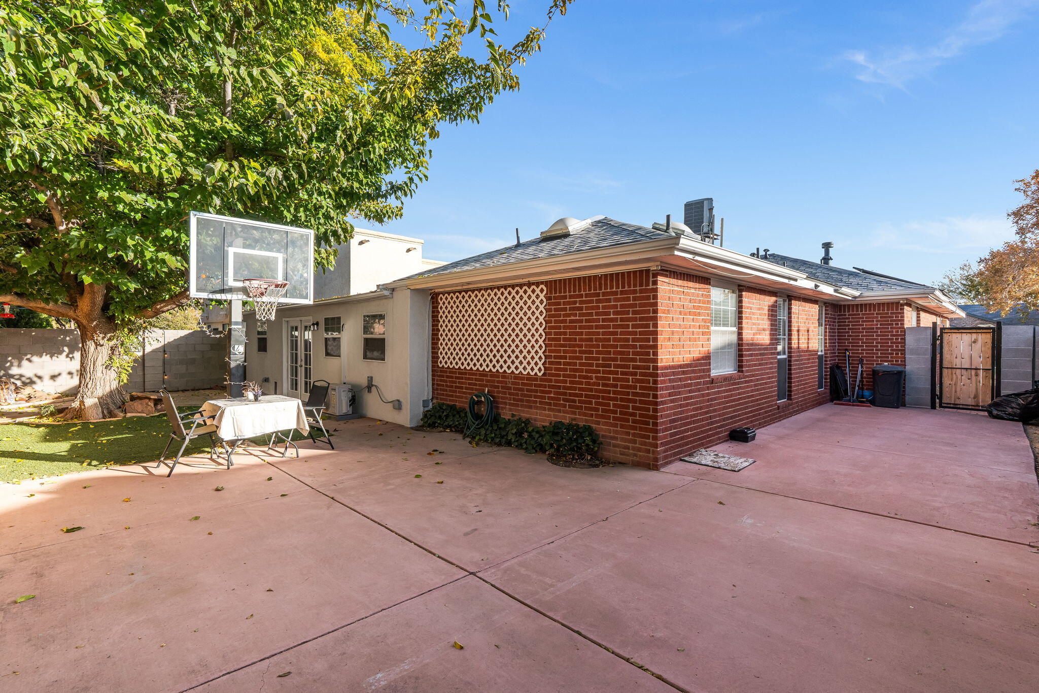 4615 Lobelia Road NW Backyard