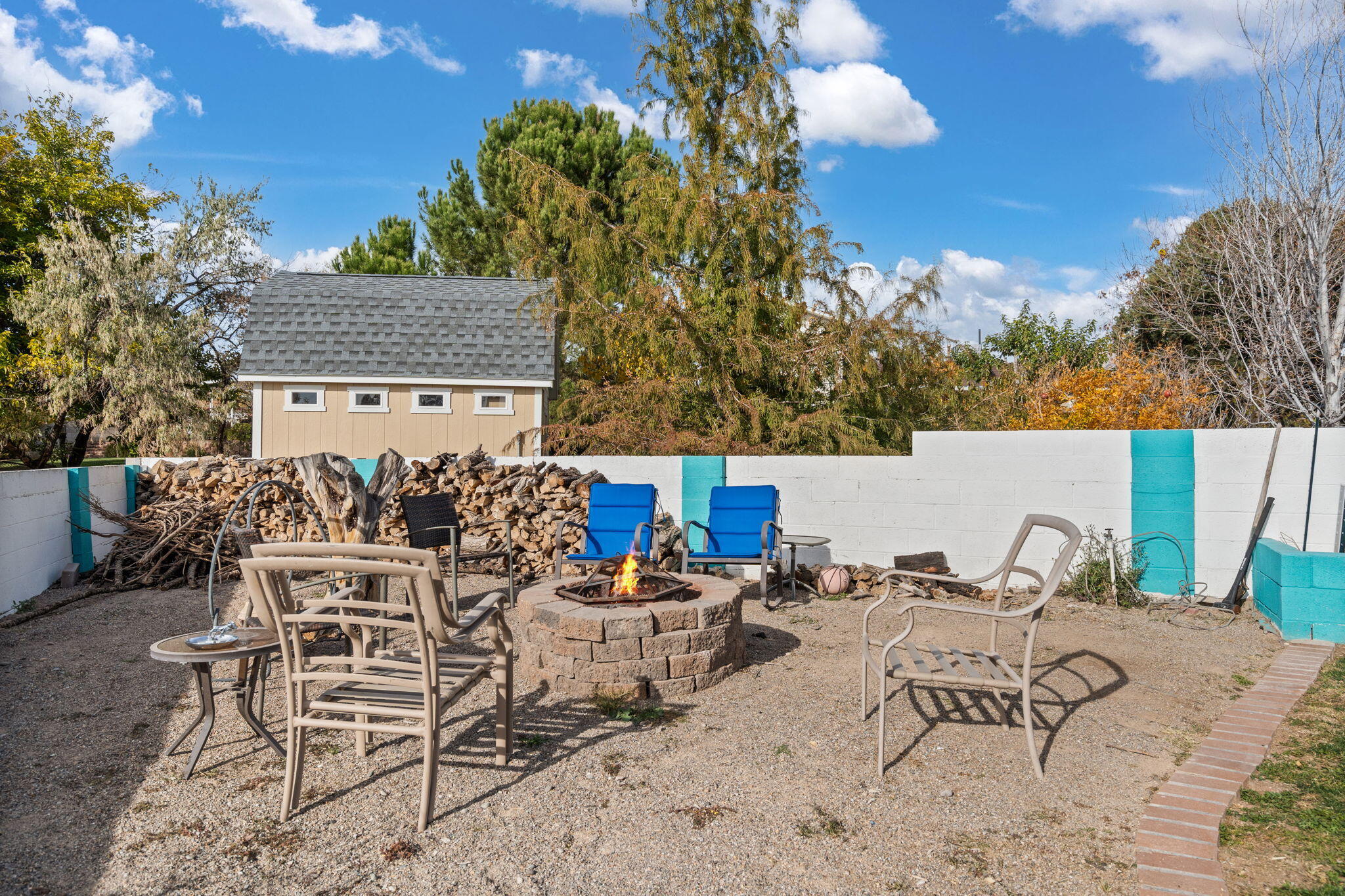 5345 Revi Don Drive NE Backyard