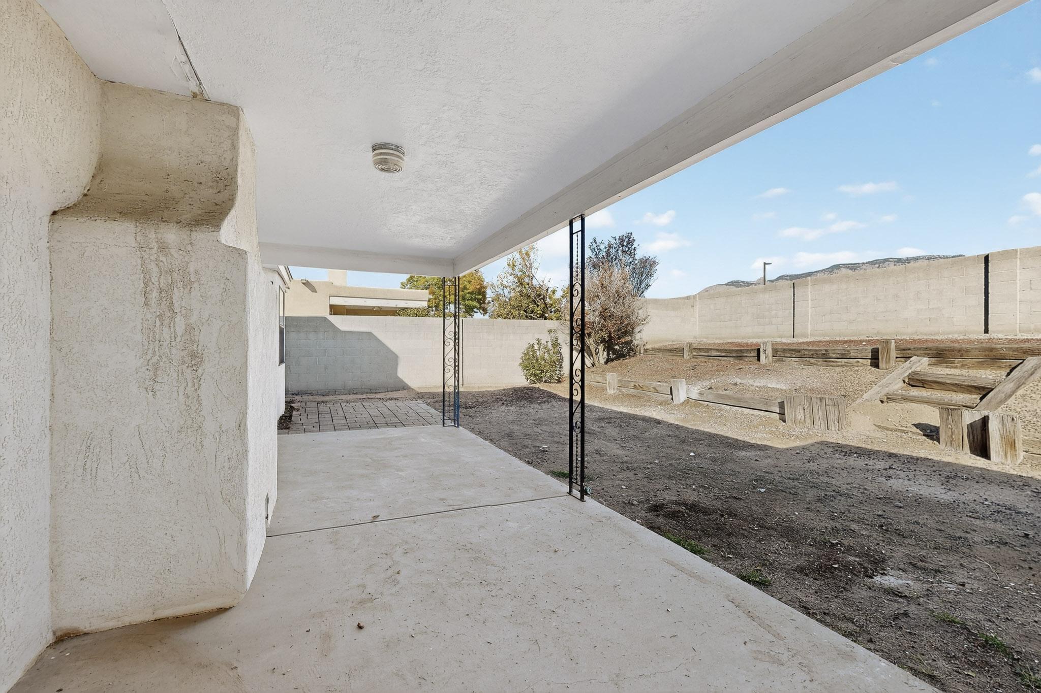 7604 Callow Street NE Patio