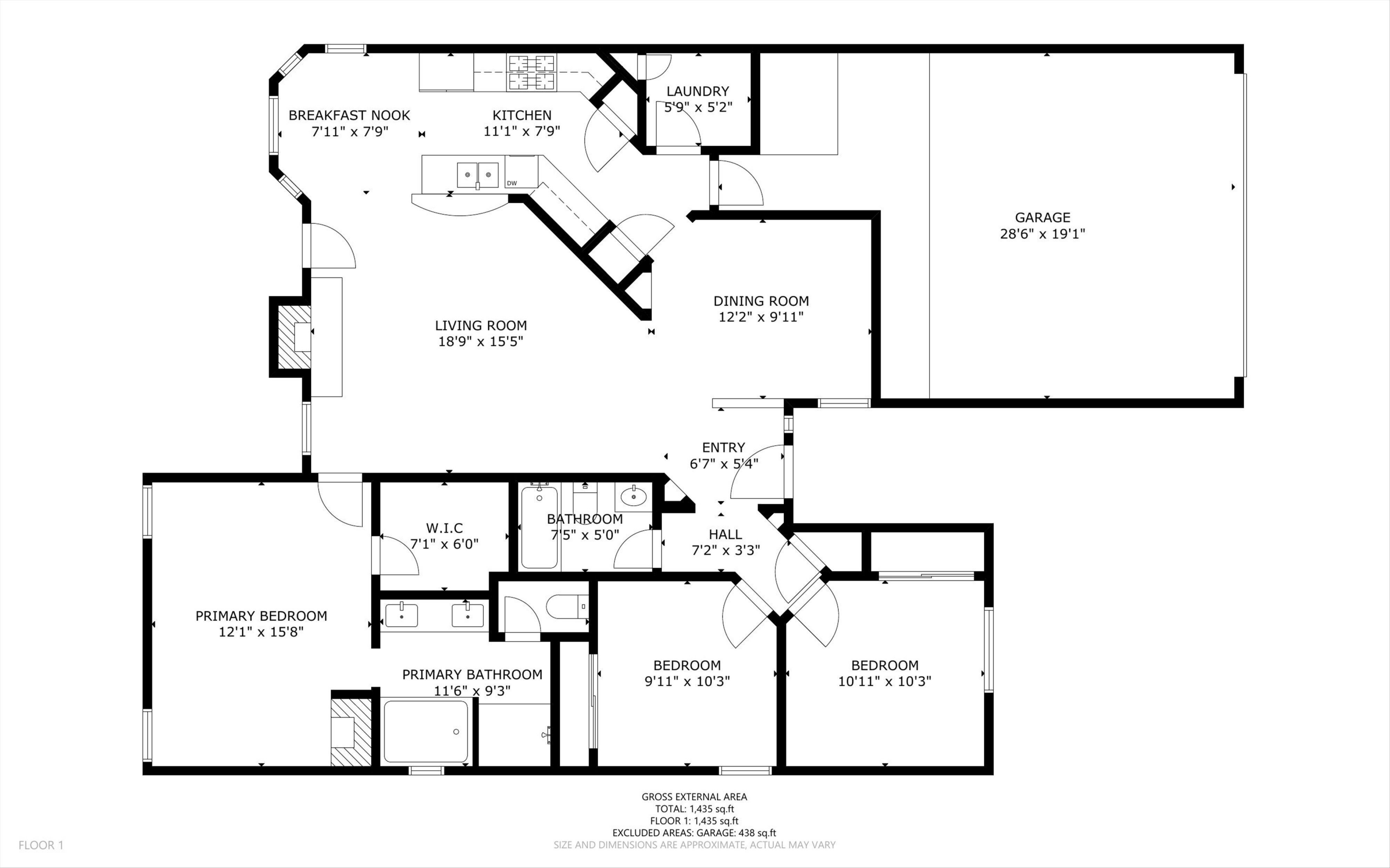 3923 Pineleaf Place NW Floor Plan