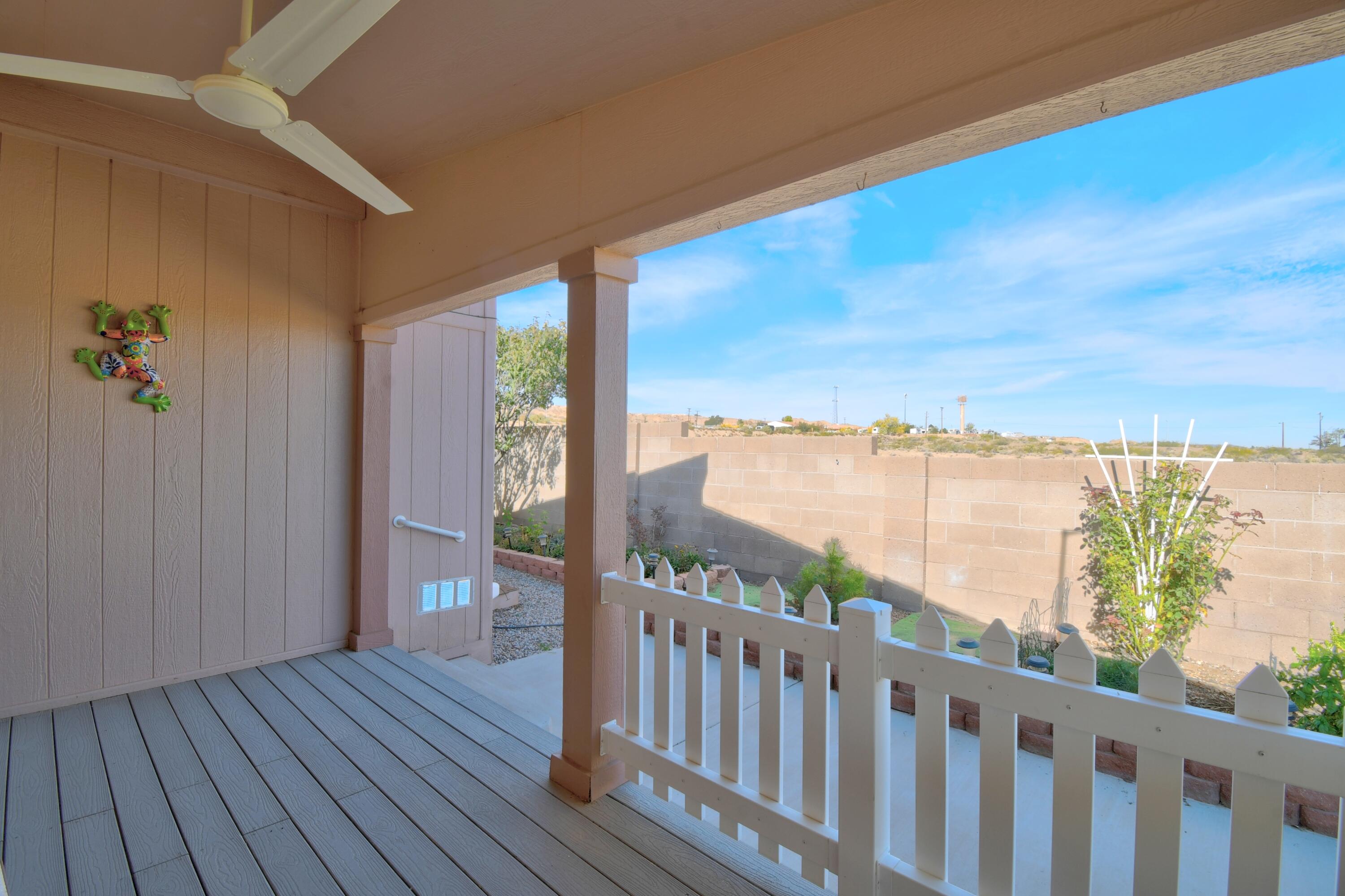 144 Sunrise Bluffs Drive Patio