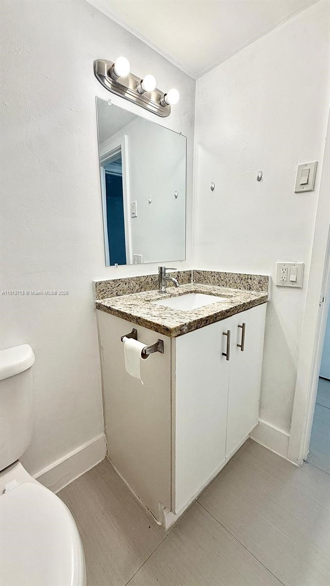 Designer master bathroom at 42 14th St - Condo in Dania Beach