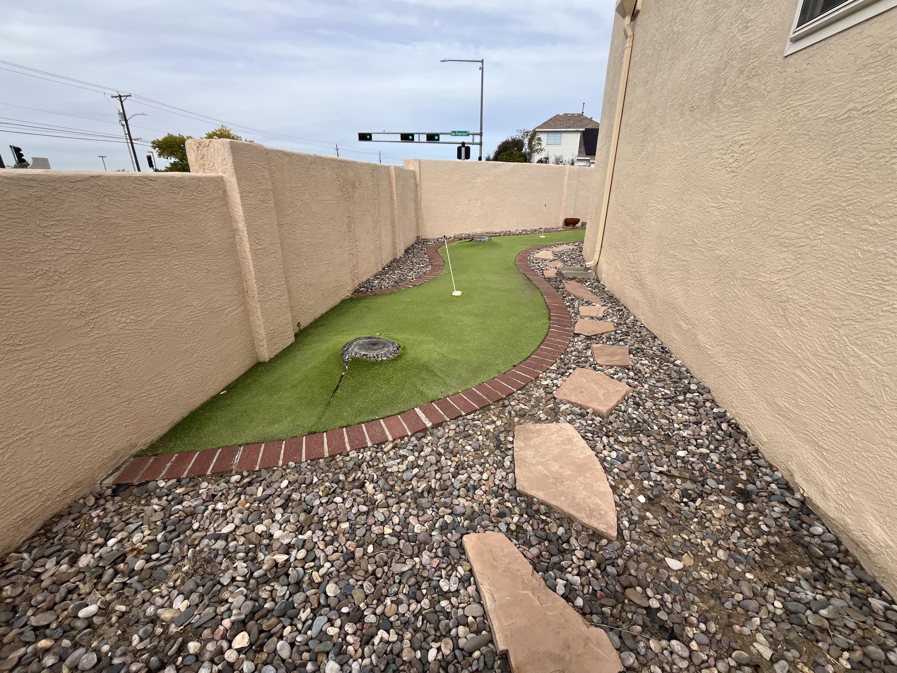 8001 Classic Avenue NE Backyard