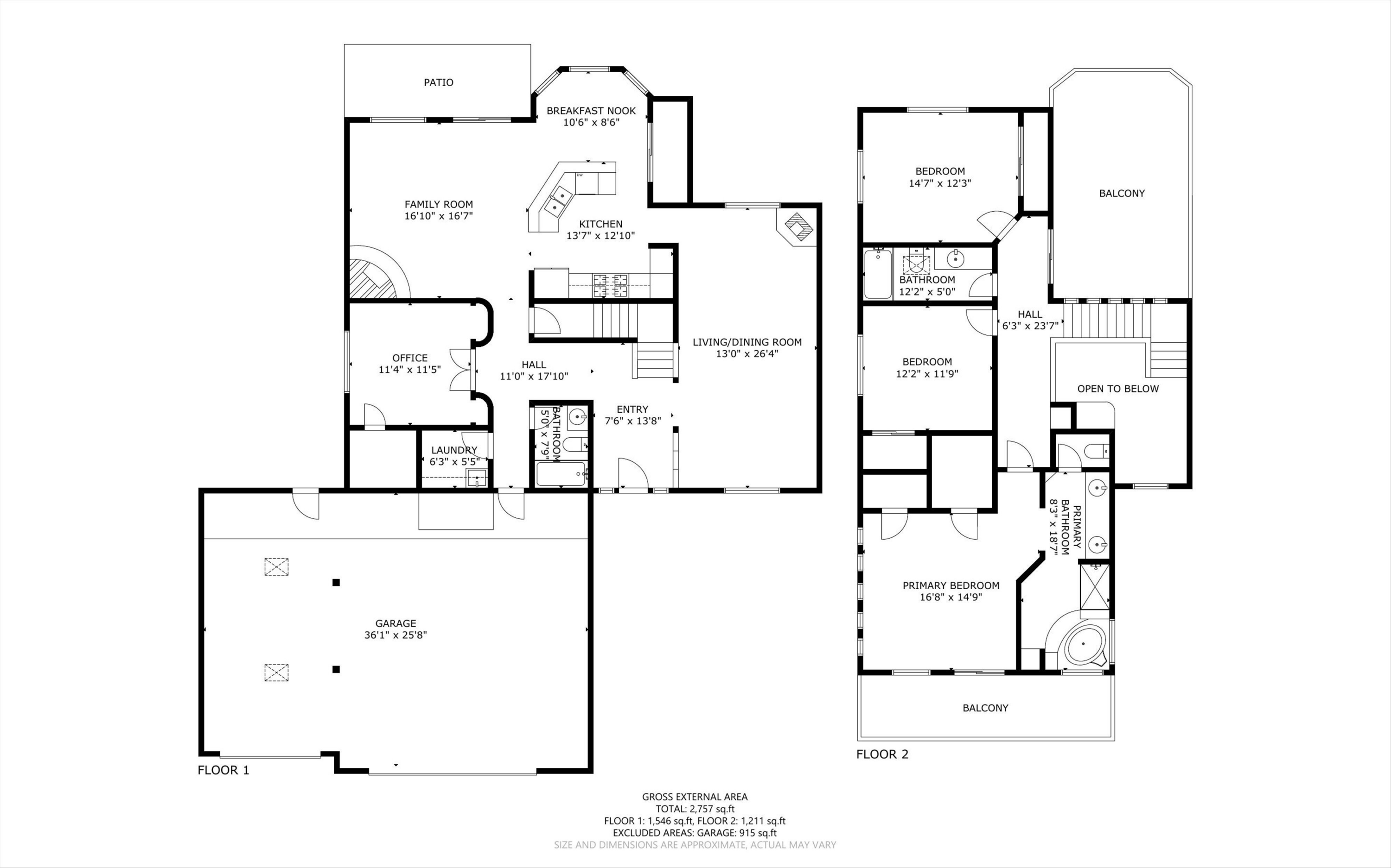 511 Eugene Court SE Floor Plan