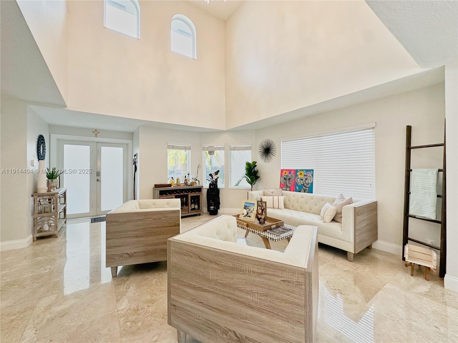 Jacarandas At Sunset