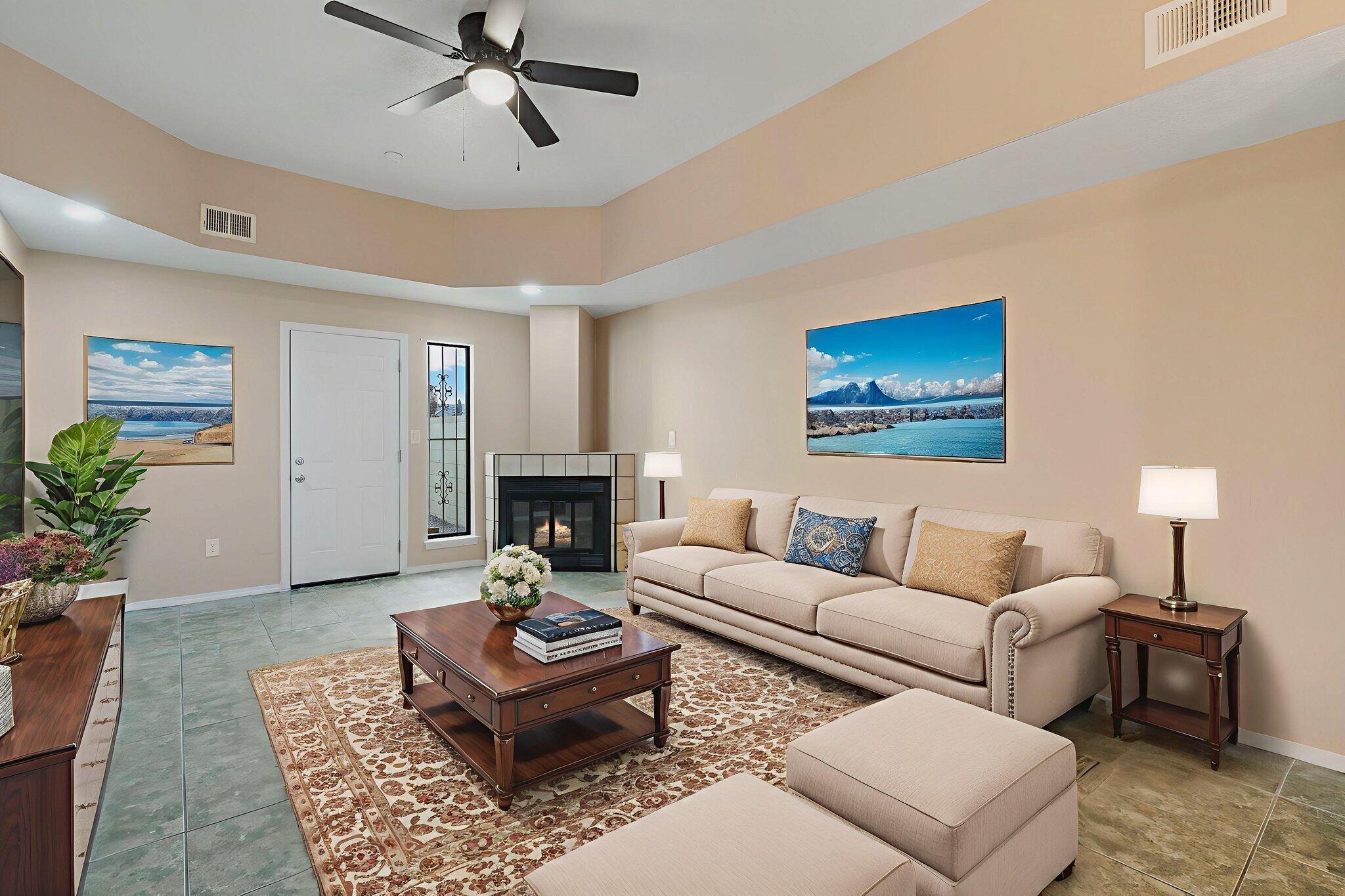 7712 Redwood Drive NW Living Room