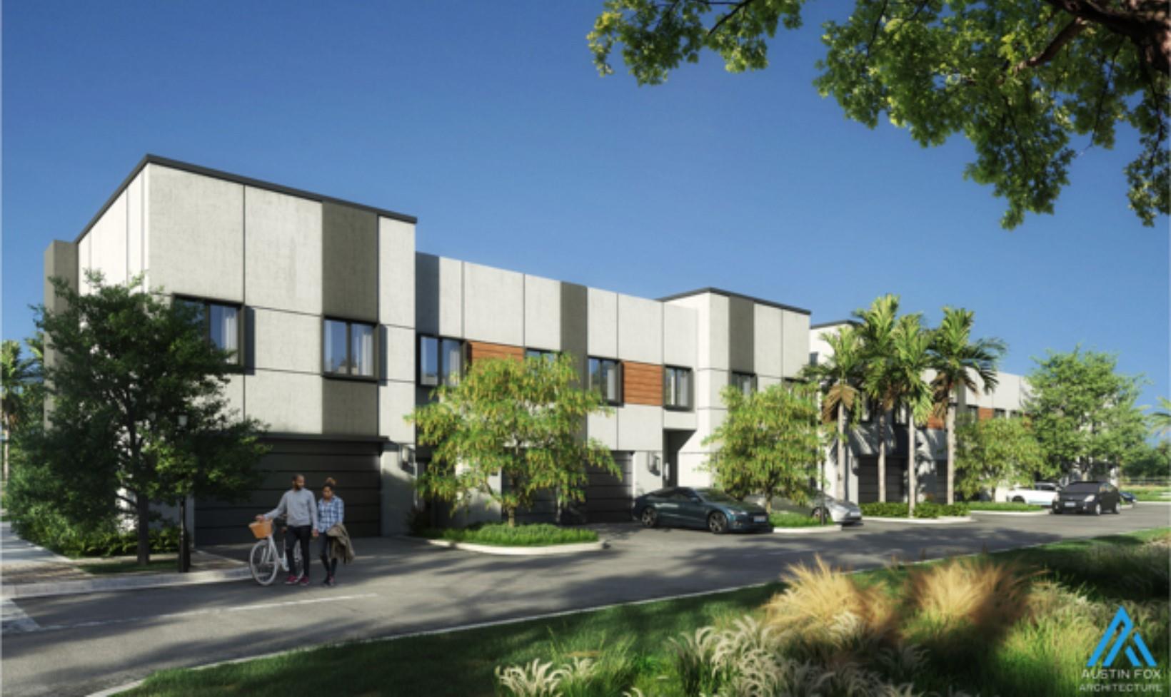 Discover Solstice, Pompano Beach's newest pre-costruction luxury townhome community, where modern living meets coastal lifestyle. Designed with style, comfort, and convenience in mind, this stunning two level unit residence offers 1620 Sq ft under air and 2098 total Sq ft. Showcasing an open, air layout with premium finishes throughout. The contemporary design elements, include, ceramic tile and wood look vinyl flooring, sound insulated levels, a chef style kitchen with quartz countertops and stainless steel appliances and Moen fixtures. Qualifying owner occupant buyer may receive a $25,000 incentive from the city of Pompano Beach. Don't miss out! Come secure your place in this new community.