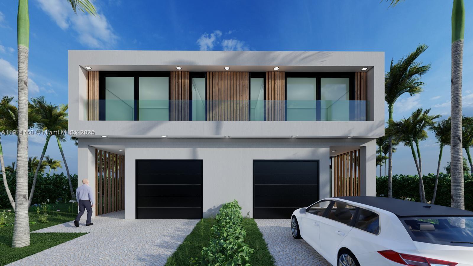 Brand New Luxury duplex in the heart of Croissant Park featuring  exceptional European Style design and premium finishes. Each residence offers a stunning chef's kitchen with high-end cabinetry and Blum hadware, Spanish porcelain flooring and a spacious open-concept living area with LED lighting throughout . Both units include doble master suites , providing comfort and flexibility for families. Enjoy a private outdoor space with a built in barbecue area and beautiful pool  perfect for entertaining . The property also includes a full low voltage system security cameras, impact windows and doors and high efficency features. NO HOA, Total 2527 sqft under A/C and 3311 sqft overall. Ideally located minutes from Las Olas Blvd, the Airport,Brightline and the Beach. Your New Luxury Construction