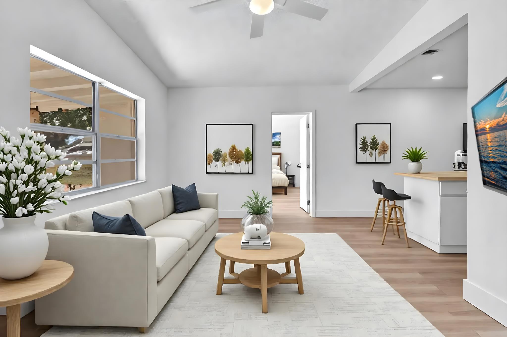 Main Entrance Virtually Staged