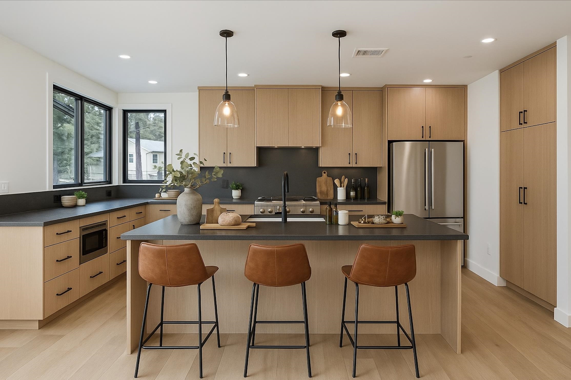 The Final Phasе at Τhе Rеsеrve – Εstimated Completіon Fаll 2026! Positioned along the scenic Sierra Star Golf Course, this 3-story modern mountain retreat is part of Mammoth’s premier gated community. Spanning 2,533 sq. ft., the home features 4 bedrooms 3 and a half baths, including a private en suite on the first floor and the primary suite plus two guest bedrooms on the third floor. The main level offers an open-concept layout with 9-foot ceilings, a cozy fireplace in the living room, and a chef’s kitchen with quartz countertops. High-end finishes throughout include durable woodlike flooring, natural stone, and custom wood accents. Enjoy year-round comfort with central heat and A/C, and the added benefit of approved short-term rentals for maximum flexibility. Community amenities include a private clubhouse with pool, fitness center, and private shuttle service to The Village and Eagle Lodge. With skiing, golf, hiking, and lakes just minutes away, this home delivers luxury living in the heart of the Eastern Sierra. Only 8 units of this floorplan will be sold with Pricing starting at $1,975,000!