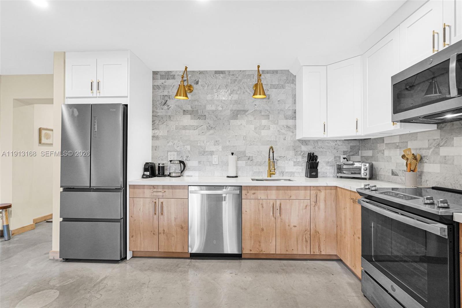 Rare opportunity to acquire a move-in-ready property with immediate cash flow!Turnkey, fully renovated income-producing property just minutes from the ocean in highly desirable Hallandale Beach. Currently optimized for both short- and long-term rentals.This property is structured to generate multiple income streams from day one. Operate as a dual Airbnb for maximum cash flow or live in one unit while renting the other to offset expenses.Main House: 2 BR, 1 Bath, Full Kitchen, Living/Dining Area. Guest Suite (Private Entrance): 1 BR, 1 Bath, Full Kitchen, Living / dining Area.Well-maintained property features open-floor plan, great natural light, both kitchens are renovated, stainless steel appliances, quartz countertops, and ample cabinet space. All bedrooms are well-sized; both bathrooms are renovated with new plumbing. The roof is 5 yrs old. new L.E.D recessed lights, and new doors. Large fenced landscaped backyard with patio and a gazebo great for relaxing & entertaining. Easily convertible into a 4-BR, 2-bath single-family home, increasing resale value and rental flexibility.