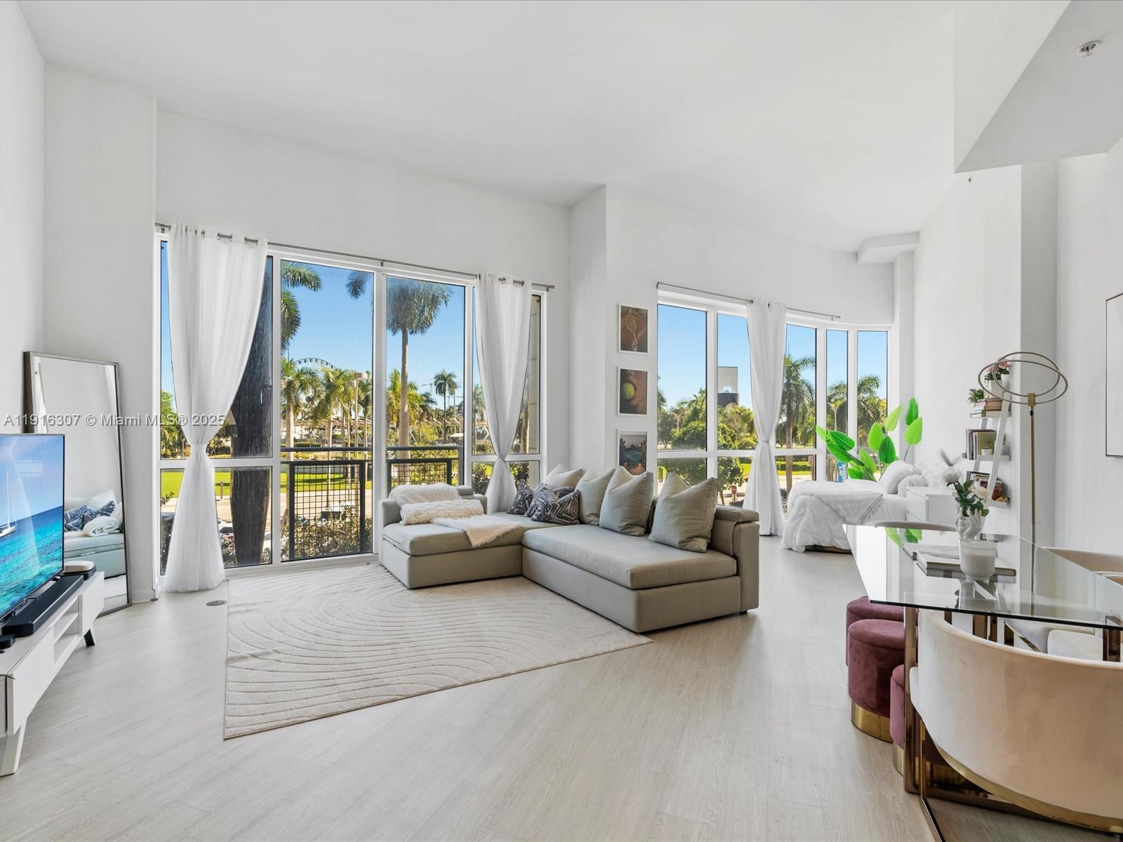 From the moment you walk in, this residence makes an impression. Soaring 14-foot ceilings and oversized windows pour in natural light, creating a bright, open atmosphere that feels refreshing, elevated, and instantly inviting. It’s the kind of space that just feels right with its clean lines, great energy, and a layout designed for both style and functionality.Thoughtful upgrades, including a sleek smart toilet, add a touch of modern luxury that enhances the home’s sophisticated design. Every detail works together to create a living experience that’s effortlessly refined and exceptionally comfortable.Life at Vizcayne brings true resort-style living to your doorstep, with multiple pools overlooking Biscayne Bay, a full-service spa, a state-of-the-art fitness center, private lounges, and 24/7 concierge. It’s a polished, full-service lifestyle that makes coming home something to look forward to.The location is second to none. You’re steps from Bayfront Park, Kaseya Center, top dining and shopping, the waterfront, and the Metromover. Everything Downtown Miami has to offer is quite literally within reach.Combining volume, light, and luxury with unmatched convenience, this home stands out for anyone who appreciates great design and an elevated way of living. Perfect as a chic pied-à-terre, investment property, or full-time residence, this is downtown living with presence, character, and undeniable allure.