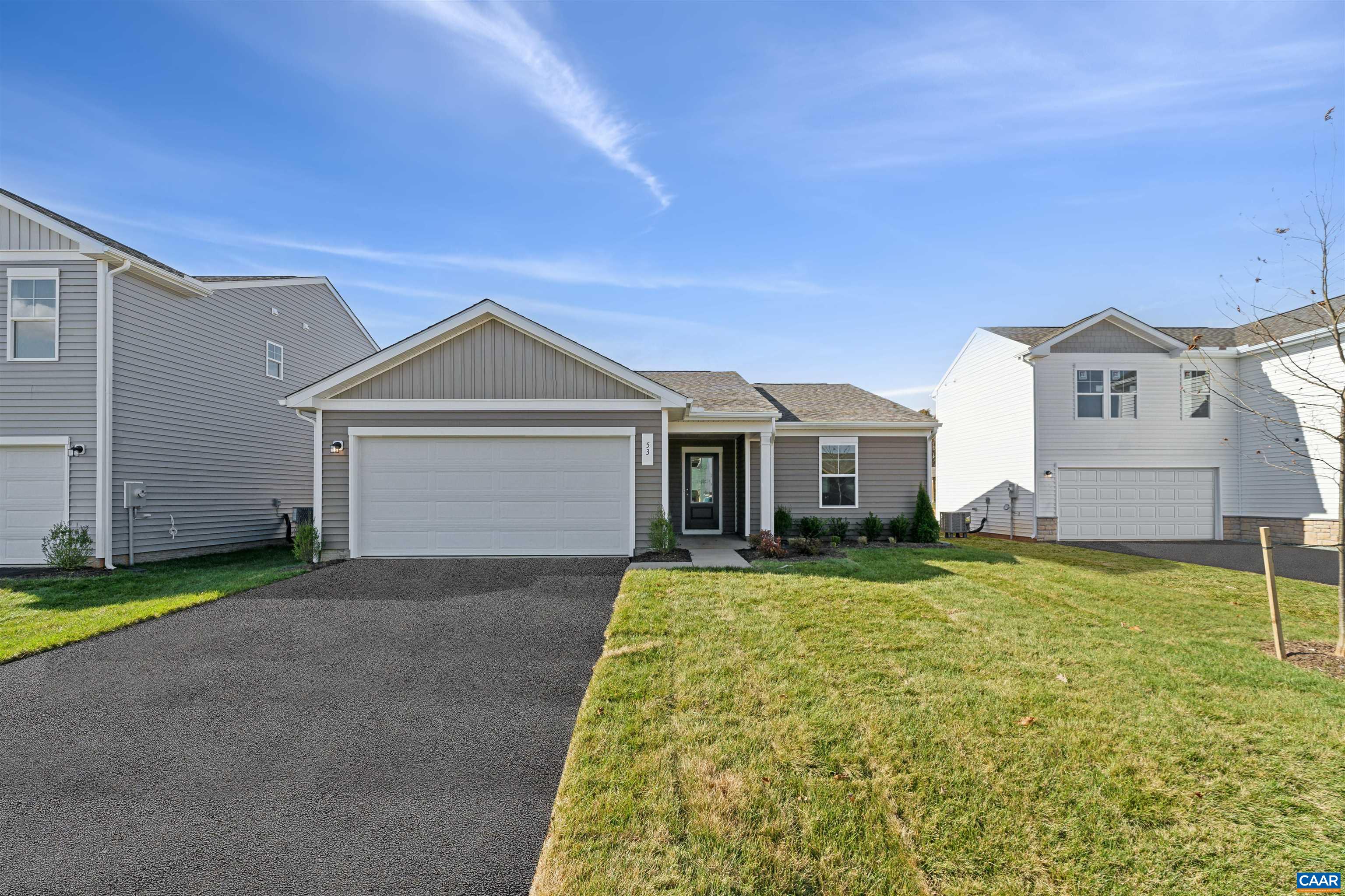 Welcome to the Quick move-in Julep on lot 200 —a fresh take on first-floor living, designed for comfort, convenience, and style. Whether you're buying your first home or looking to downsize, this thoughtfully crafted 3-bedroom, 2-bath home offers everything you need on one level. Step into bright, open-concept living spaces perfect for entertaining or relaxing. The modern kitchen features stainless steel appliances, quartz countertops, a spacious center island, and a cozy breakfast nook. Need a quiet spot to focus or create? The Julep includes a versatile pocket office ideal for studying, planning, or crafting. Enjoy seamless indoor-outdoor living with a private backyard patio—perfect for morning coffee or evening unwinding. The 2-car front-entry garage adds convenience and extra storage. Inside, you'll find generously sized bedrooms, including a luxurious primary suite with a quartz-adorned en-suite bath and a huge walk-in closet. The main-level laundry room comes complete with washer and dryer for added ease. This home is move-in ready and scheduled to close in time for the holidays—December 2025. $25,000 in incentives. *Photos are of a similar model home.