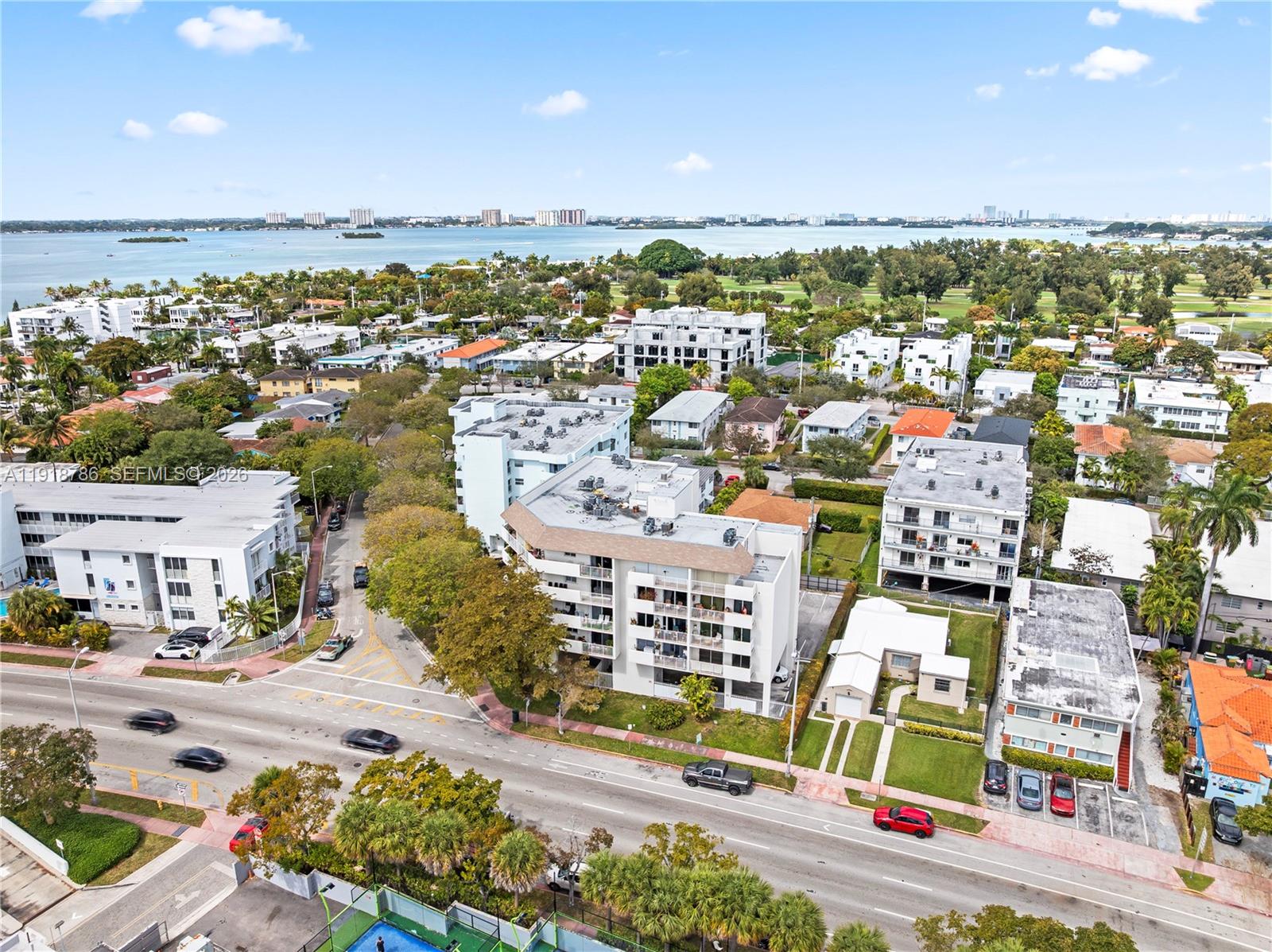 Open-concept living area at 1975 Normandy Dr - Condo in Miami Beach