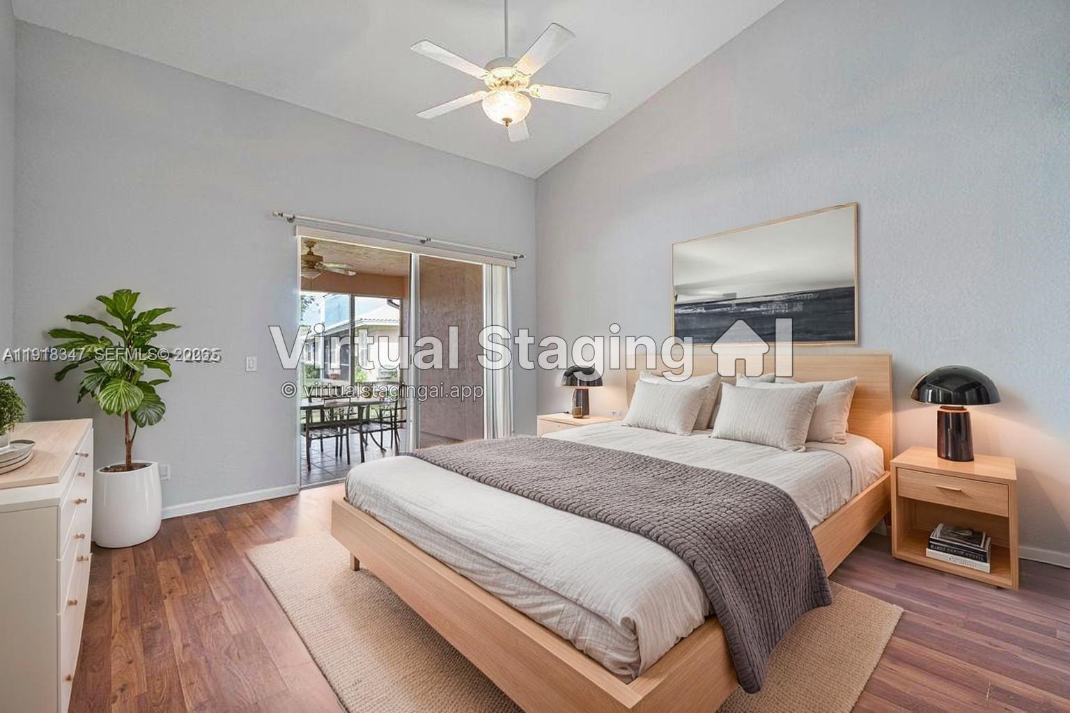 Elegant master bedroom retreat at 2437 Coral Trace Cir - Townhouse in Delray Beach
