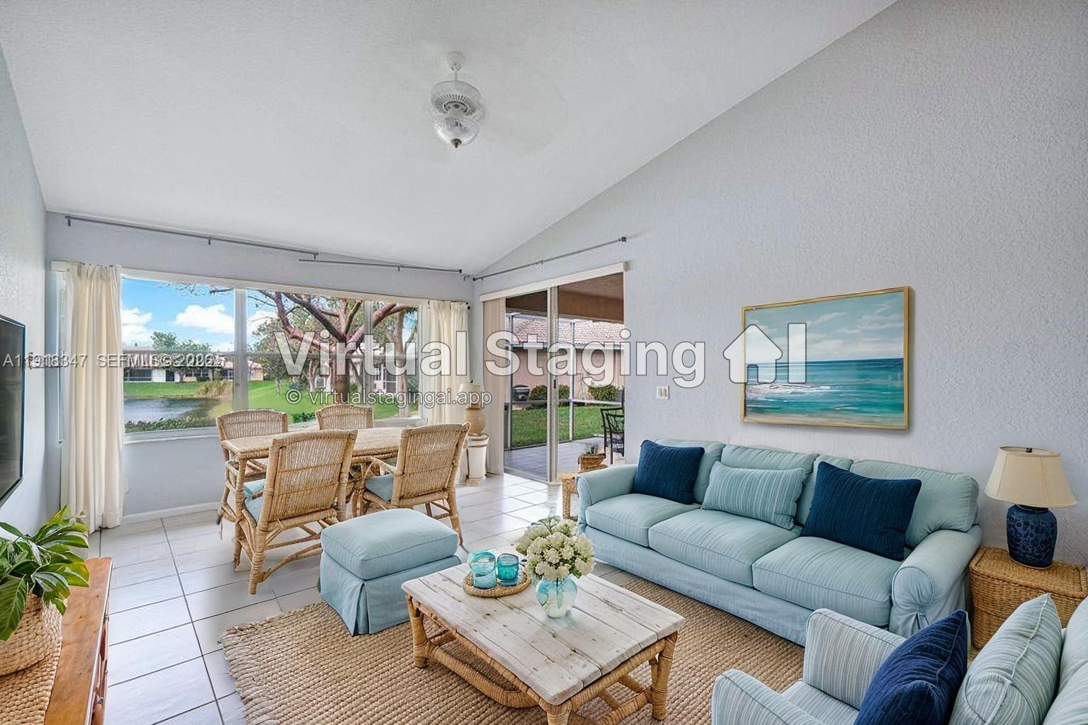 Waterfront views and dock access at 2437 Coral Trace Cir - Townhouse in Delray Beach