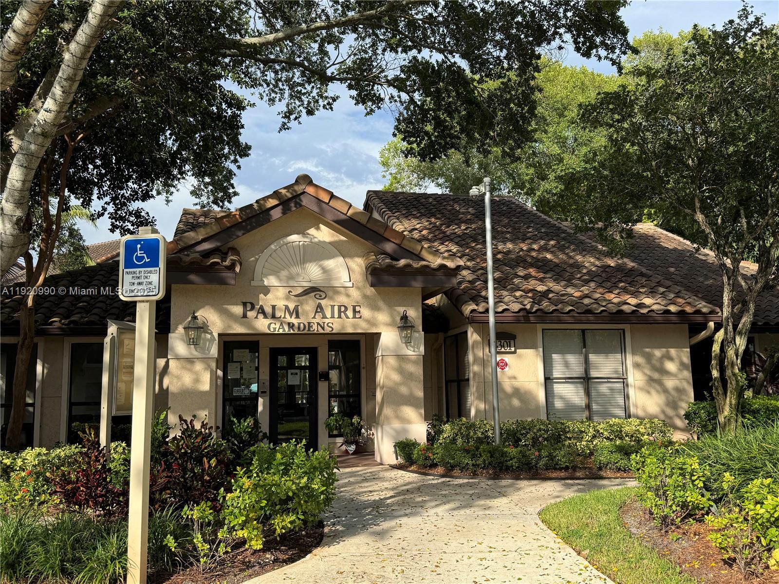 Palm Aire Gardens Condo