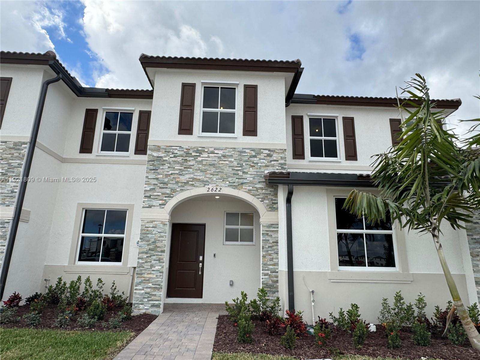 Just closed! Be the first to live in this brand-new 3-bed, 2.5-bath Monte Carlo townhome, move-in ready this December—perfect for the holidays! Enjoy open living spaces, modern finishes, and smart-home features. Located in the desirable Altamira / Andalucia community, offering a resort-style pool, fitness center, golf, parks, and more—with the new clubhouse opening soon for the perfect family to enjoy. A beautiful home in an exciting community ready for the new year!