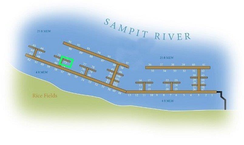Slip 73 Friendfield Marina Georgetown, SC 29440
