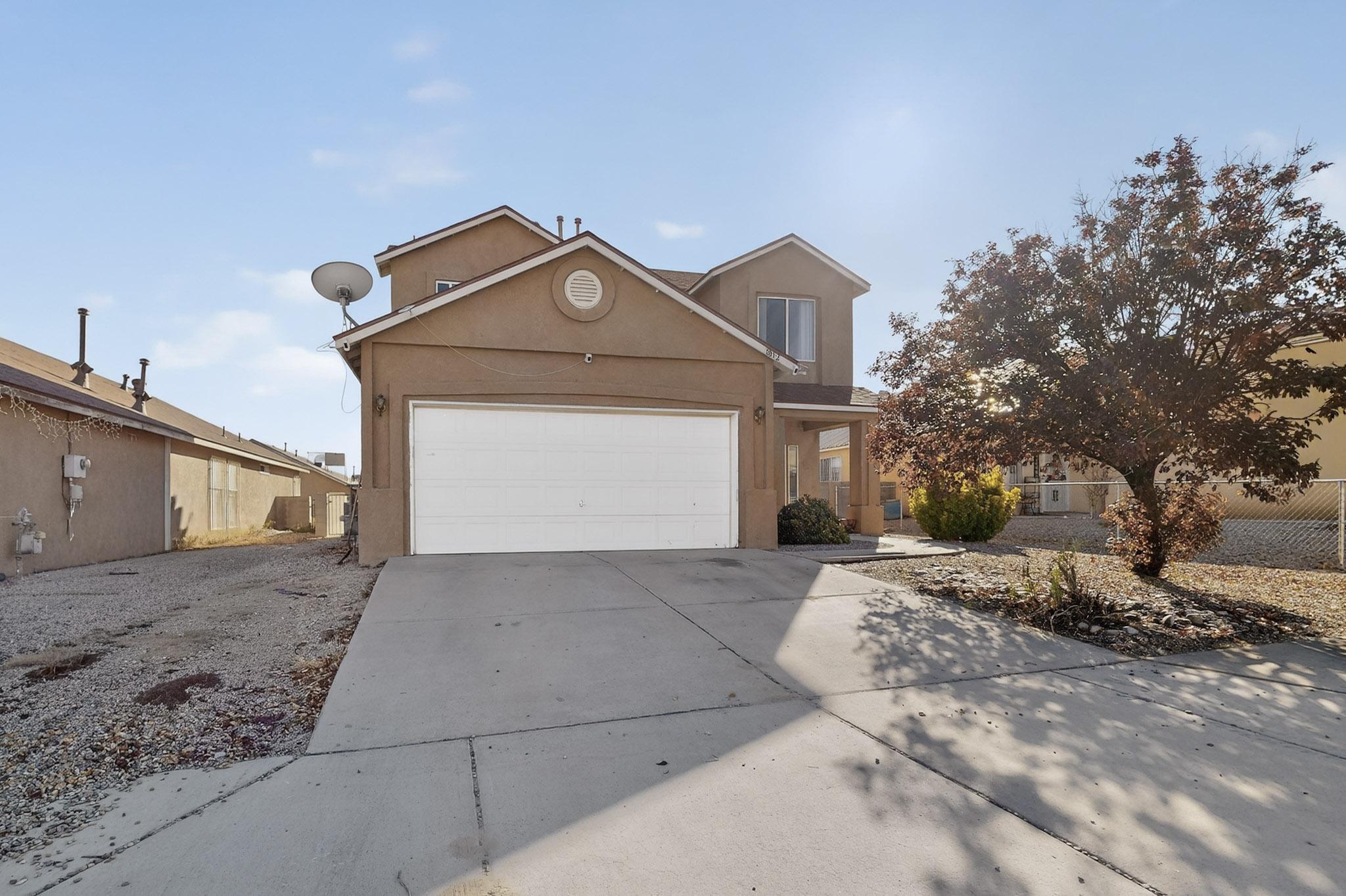 Don't miss this Beautifully Modern Updated Two Story Home! Boasting with natural light and light tone colors. Beautiful modern flooring with 2 car garage. Master suite with walk in closets and full bath. Remodeled Kitchen with granite countertops and stainless steel appliances. Relaxing next to the Gas Fireplace in the living room on those cold nights. Enjoy cozy evenings under the covered patio in the fenced backyard, perfect for entertaining. Energy efficient, with Seller Owned Solar Panels. Did I mention newer water heater. Don't miss out on this Welcoming cozy Home. Schedule your private showing today.
