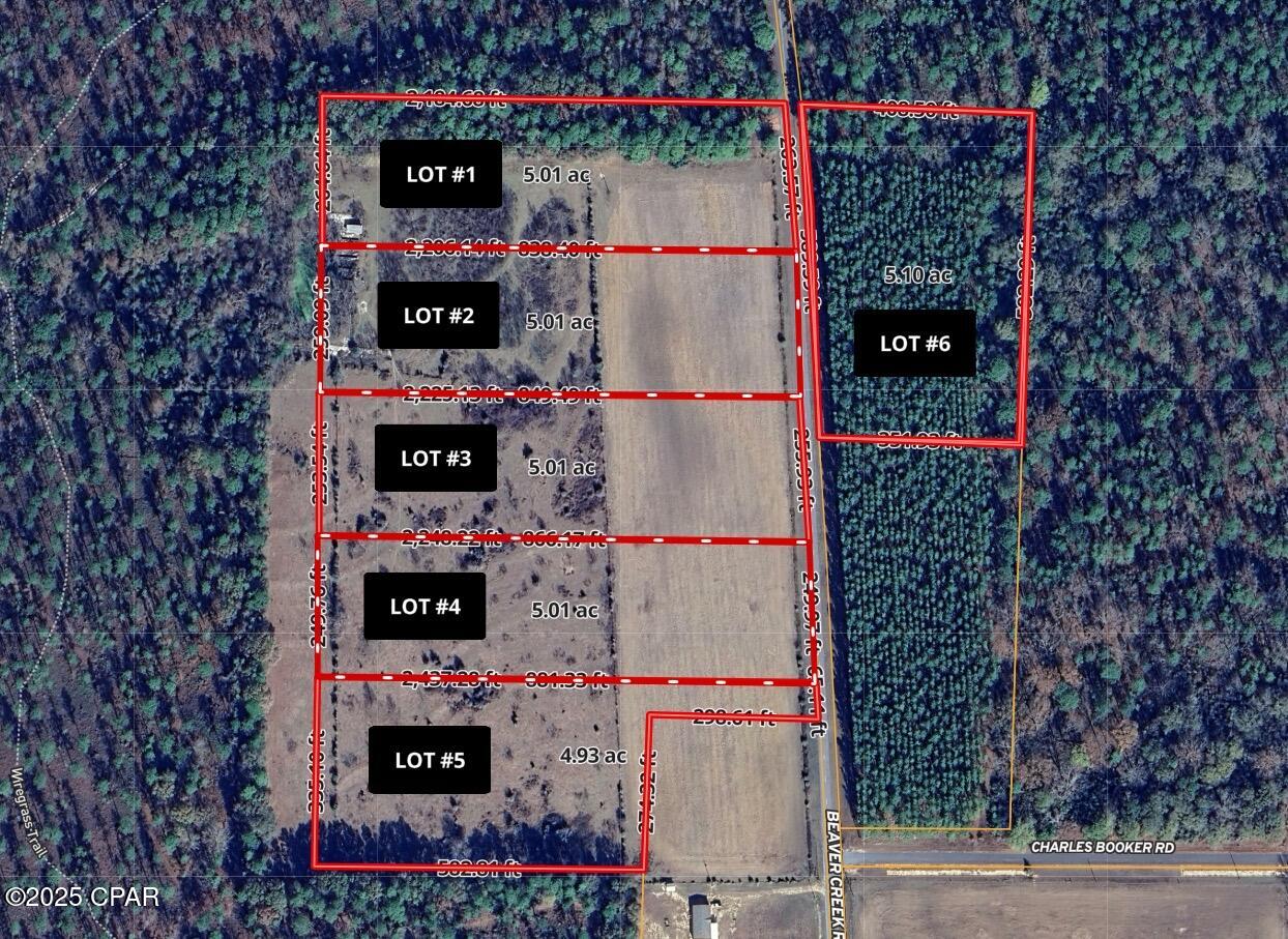 Listing Details for 0 Charles Booker Road Lot 1, Baker, FL 32531