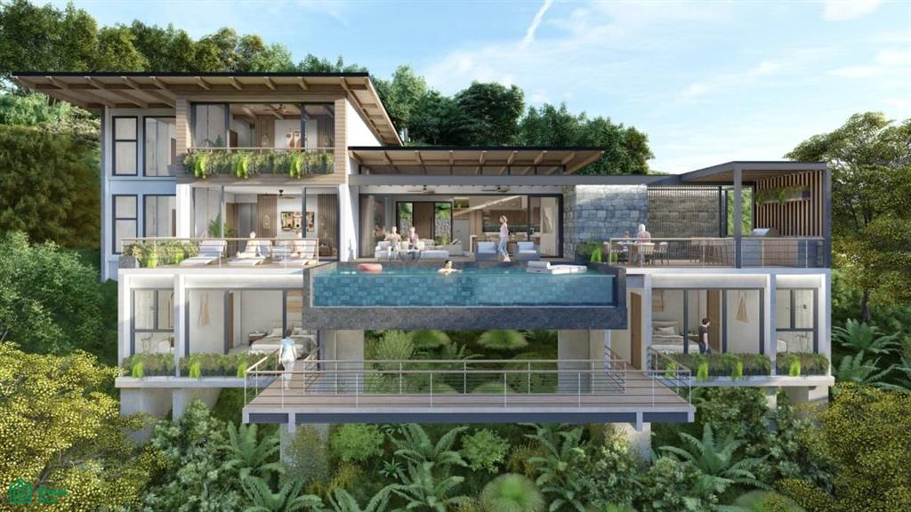 6 Master Suite Ocean-View Villa on Flamingo’s Prestigious South Ridge , Cabo Velas, Guanacaste
