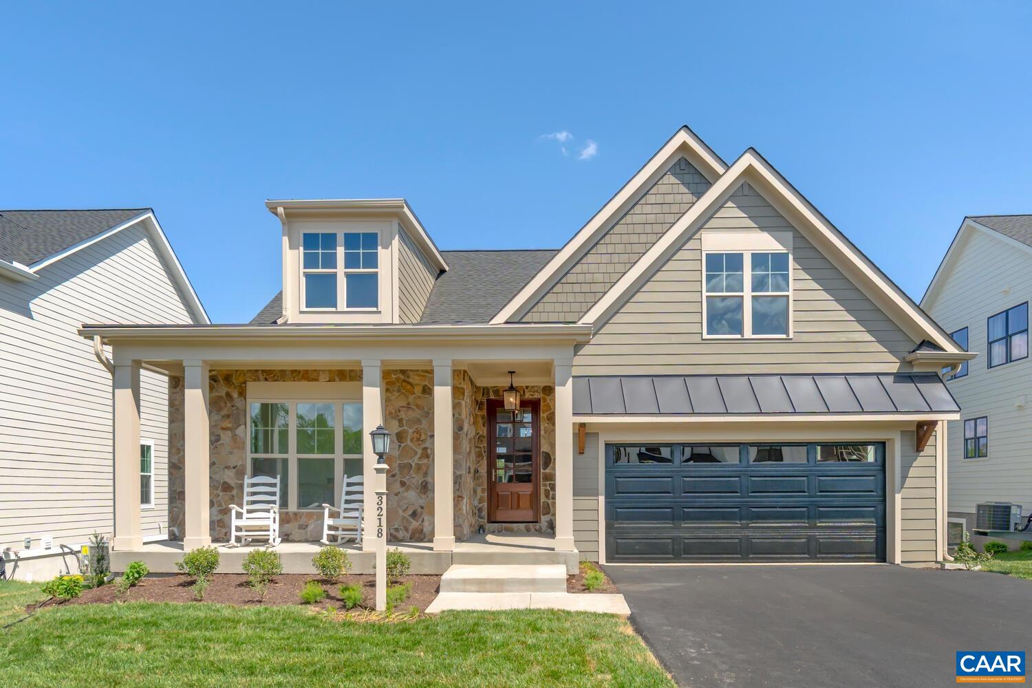 Old Trail Single Family Homesites Now Available! The desirable Pavilion plan blends luxury design, quality craftsmanship, and main level living! Located in the newest and final section of Old Trail Village, this home offers the perfect balance of comfort and function. The light-filled main level features a Great Room w/ vaulted ceiling, Dining Room, Kitchen, Spacious Secondary Bedrooms with Full Bath and most importantly, and oversized and private Primary Suite with a large shower, His & Hers vanities, water closet and huge walk-in closet! This main level living plan is highly sought after! High-quality finishes include 2x6 exterior walls, a custom Mahogany front door, wood shelving throughout, and a zoned 15 SEER HVAC system. And with the ability to make interior selections alongside our talented Design Coordinator, you can truly design the dream home you've always wanted and move-in the late Summer/early Fall of 2026!