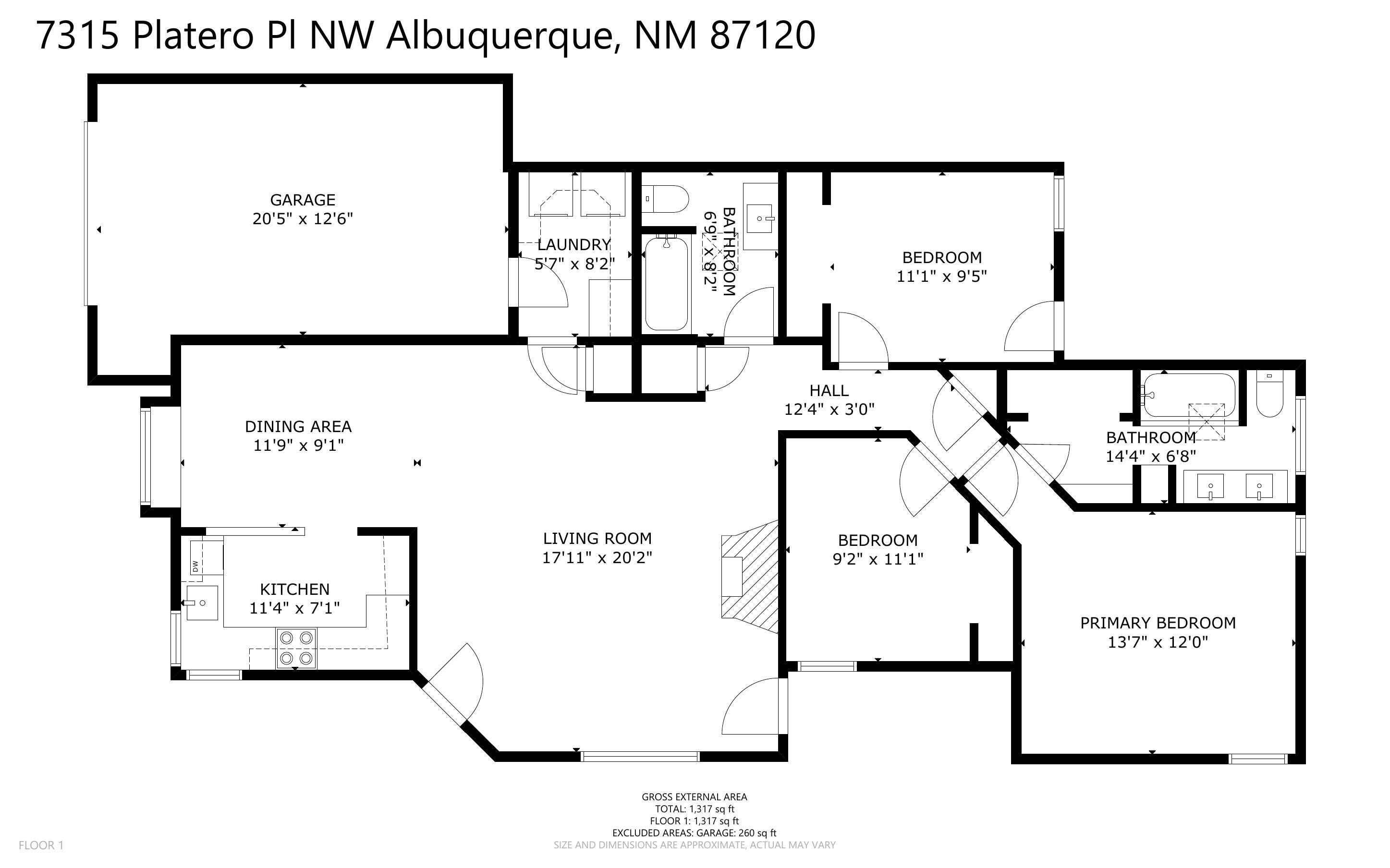 Homes for sale in Albuquerque, NM | 7315 Platero Pl Nw, Albuquerque, NM 87120 | MLS# 1095311