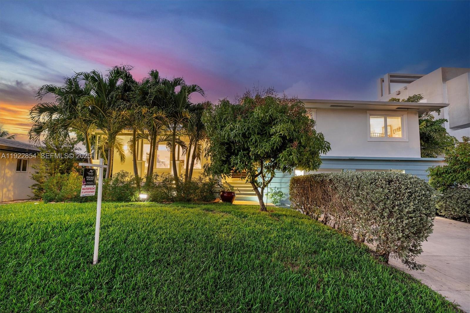 Modern kitchen with designer features at 1361 104th St - Home in Miami Shores