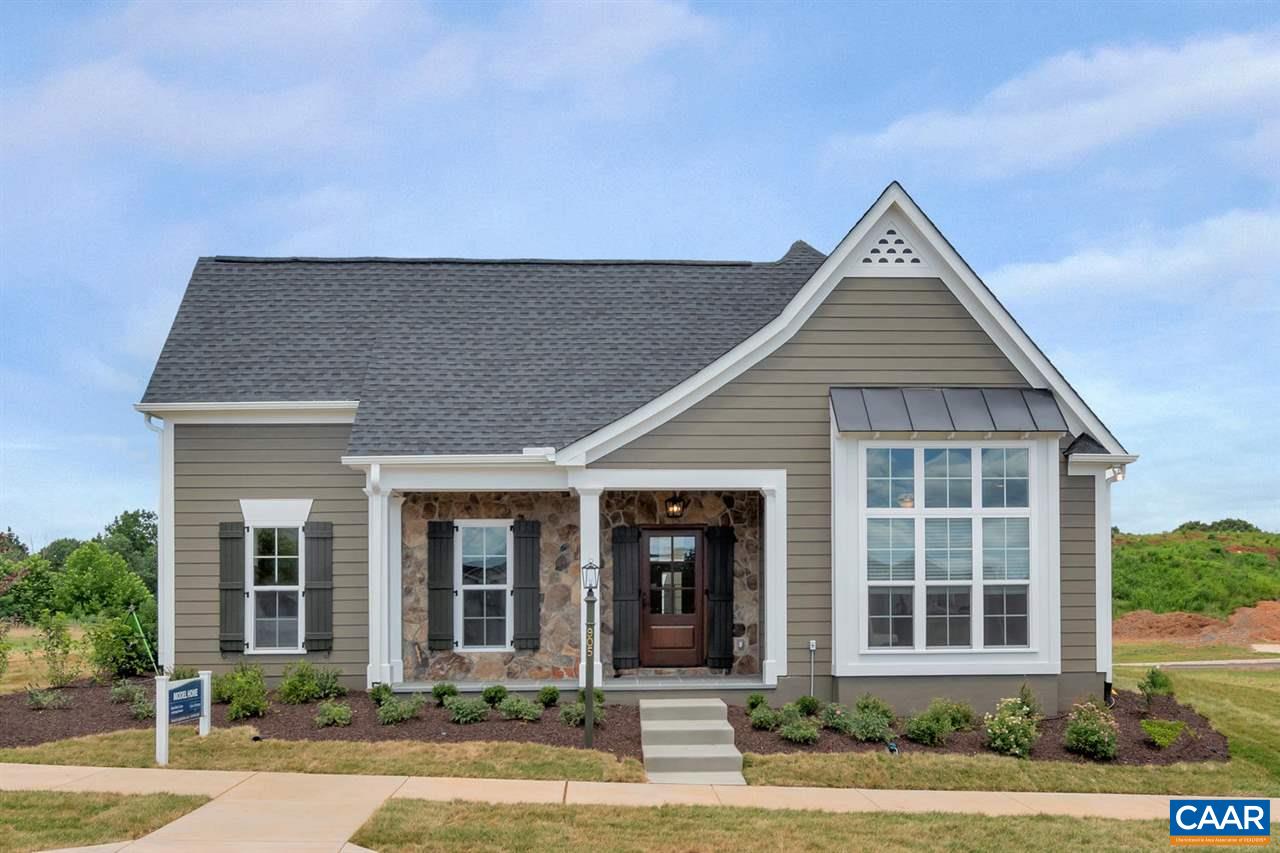 The highly sought after CURRITUCK is back! With a few improvements, the Currituck II is a fantastic one-level home that offers 3 bedrooms and an abundance of entertaining space on the first floor in desirable Old Trail Village. This home boasts a private oversized Primary Suite, upgraded Kitchen w/ oversized pantry, inviting Great Room with a breathtaking cathedral ceiling, cozy Dining Room, welcoming secondary bedrooms and full bath, an abundance of windows, natural light & much more! This home also offers great outdoor living with a backyard area fenced in for ultimate privacy. The 2-car garage is located on the back of the home with direct access into the Mudroom. Enjoy our numerous included features and work alongside our talented Design Team to design this home exactly as you wish! Plan your Fall/Winter 2026 move-in now! Photos of a previous Model Home - Upgrades are shown.