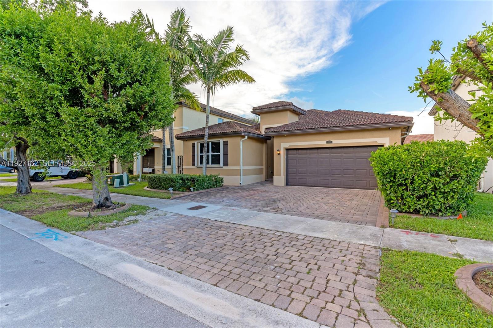 Gorgeous 4 bedroom, 2 bathroom, 2 car garage home located in Homestead FL in Hemingway point. Beautiful kitchen with stainless steel appliances and granite countertops. LOW HOA! Located near florida turnpike and minutes away from black point marina. Come see this property before it's gone.