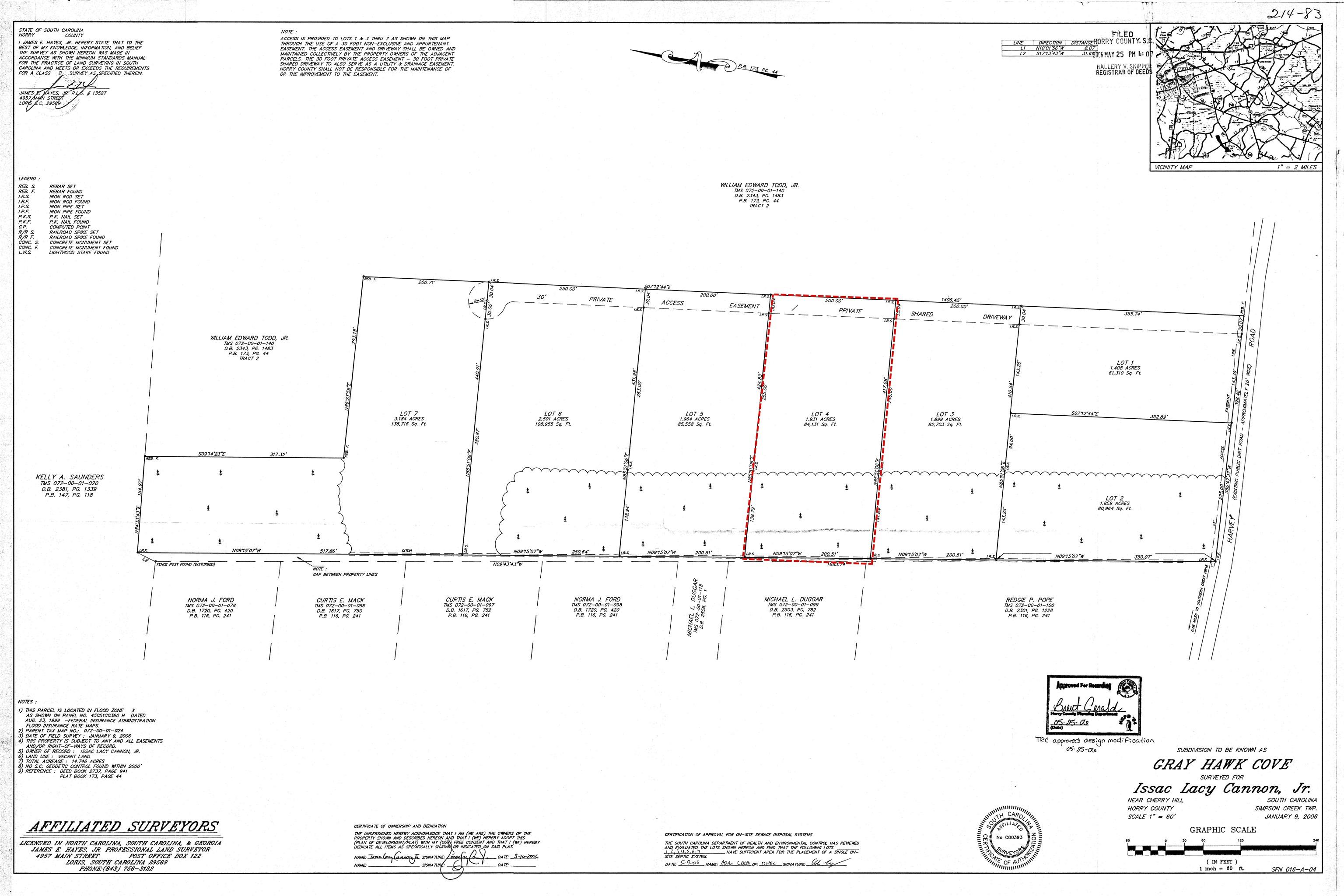 TBD Harvey Rd. Loris, SC 29569