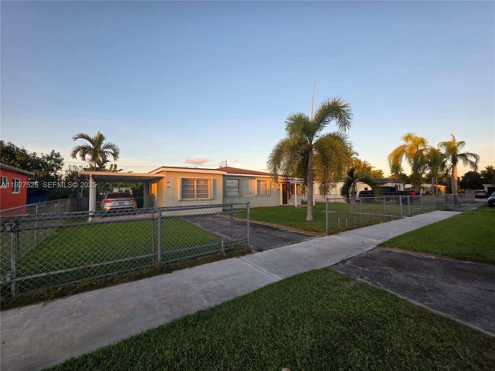 Beautiful 4-bedroom, 2-bath home in Homestead, bright, welcoming, and exceptionally cozy, located in a very quiet residential neighborhood. The property includes a versatile in-law suite with its own bathroom and private entrance, perfect for guests, extended family, or potential rental income. Major upgrades offer long-term peace of mind, including a new 2022 roof, new A/C, new tankless water heater, new electrical wiring, and new washer and dryer. Meticulously maintained, this home shows pride of ownership in every detail. Sitting on just under a quarter-acre, the lot features fruit trees and ample outdoor space with room to build a pool, create a garden, or park an RV or boat. Whether you enjoy entertaining or relaxing outdoors, this property provides the flexibility to design the lifestyle you want. Bring your belongings and make it your own—this home comes with valuable improvements already in place, offering comfort, quality, and plenty of potential in one of Homestead’s most peaceful areas.