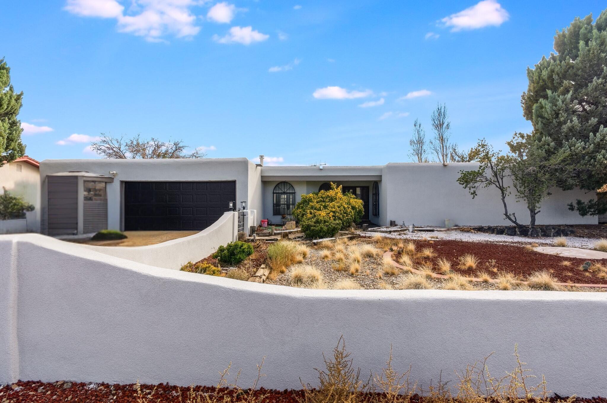 **INVESTOR SPECIAL** A beautiful home located in the desirable High Resort area of Rio Rancho. This property features a functional and inviting layout with bright living spaces, a comfortable dining area, and a well-appointed kitchen with ample storage. Generously sized bedrooms provide privacy, and the primary suite offers a relaxing retreat. The backyard includes plenty of usable space for outdoor enjoyment, gardening, or future customization. The home also includes a guest house. Conveniently situated near parks, golf, shopping, and restaurants. A solid opportunity in a sought-after neighborhood--ready for its next owner.