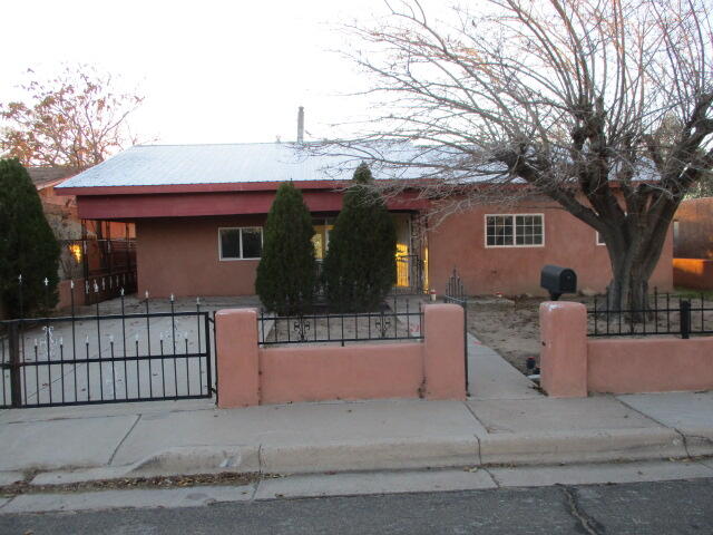 Open floor plan, large dining area plus dining nook, nice sized bedrooms and bathrooms, possible 4th bedroom or private office, courtyard entry/gated driveway, large back yard with patio.  Close to parks, schools, shopping and downtown/old town businesses. Sold as is with all faults. No pre-closing repairs or payments will be made for any reason. Home is eligible for FHA financing - IE (insurable with repair escrow) - and is FHA 203(k) eligible. Insurability subject to buyer's appraisal. Approval must be granted in advance by HUD's Field Service Manager for utility turn on. If plumbing deficiencies exist, approval for water turn on may be denied; please reference Property Condition Report (PCR). PCR is not to be relied upon in lieu of a home inspection. Equal Housing Opportunity.