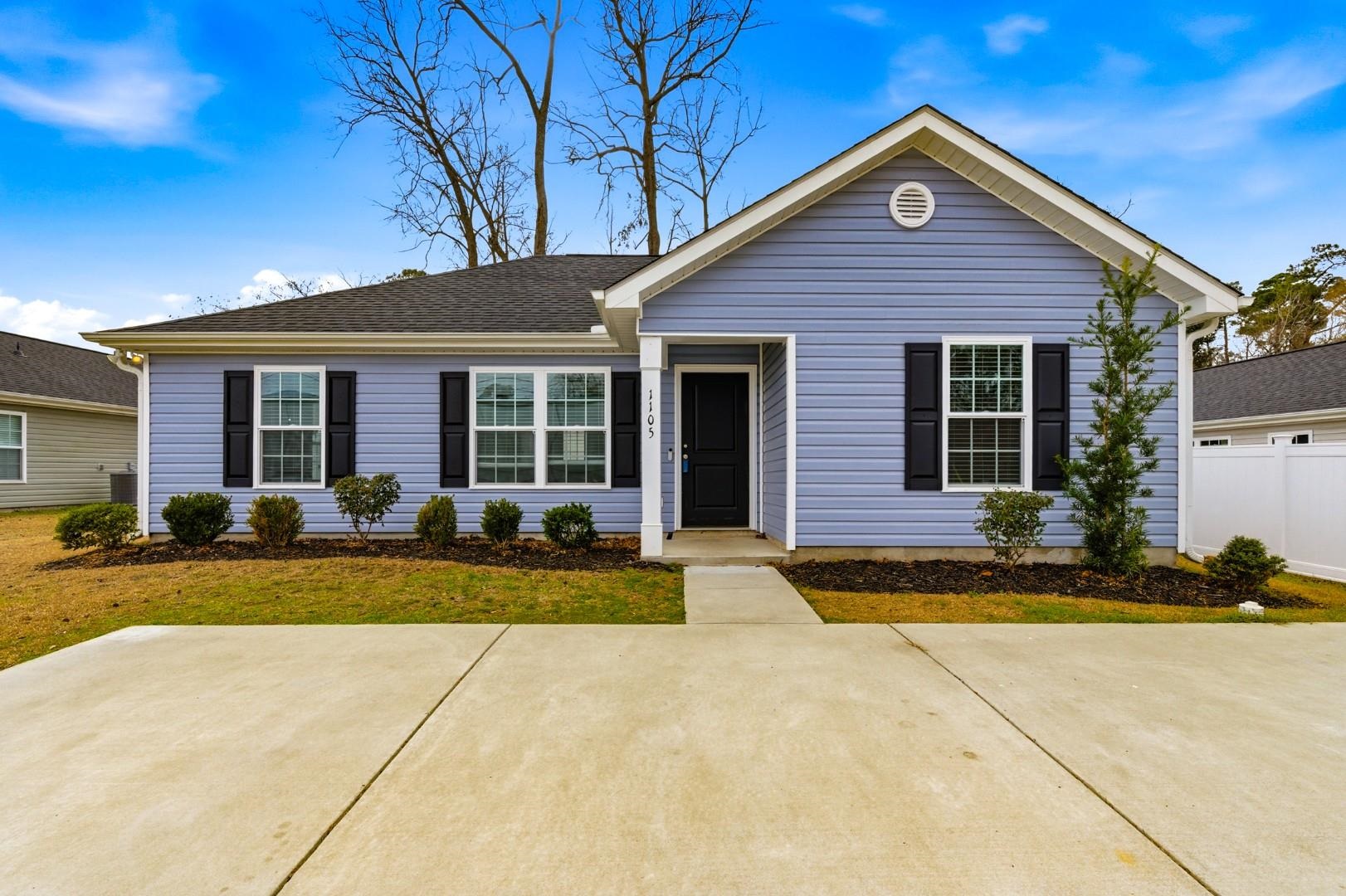 1105 Hickory Dr. Conway, SC 29526