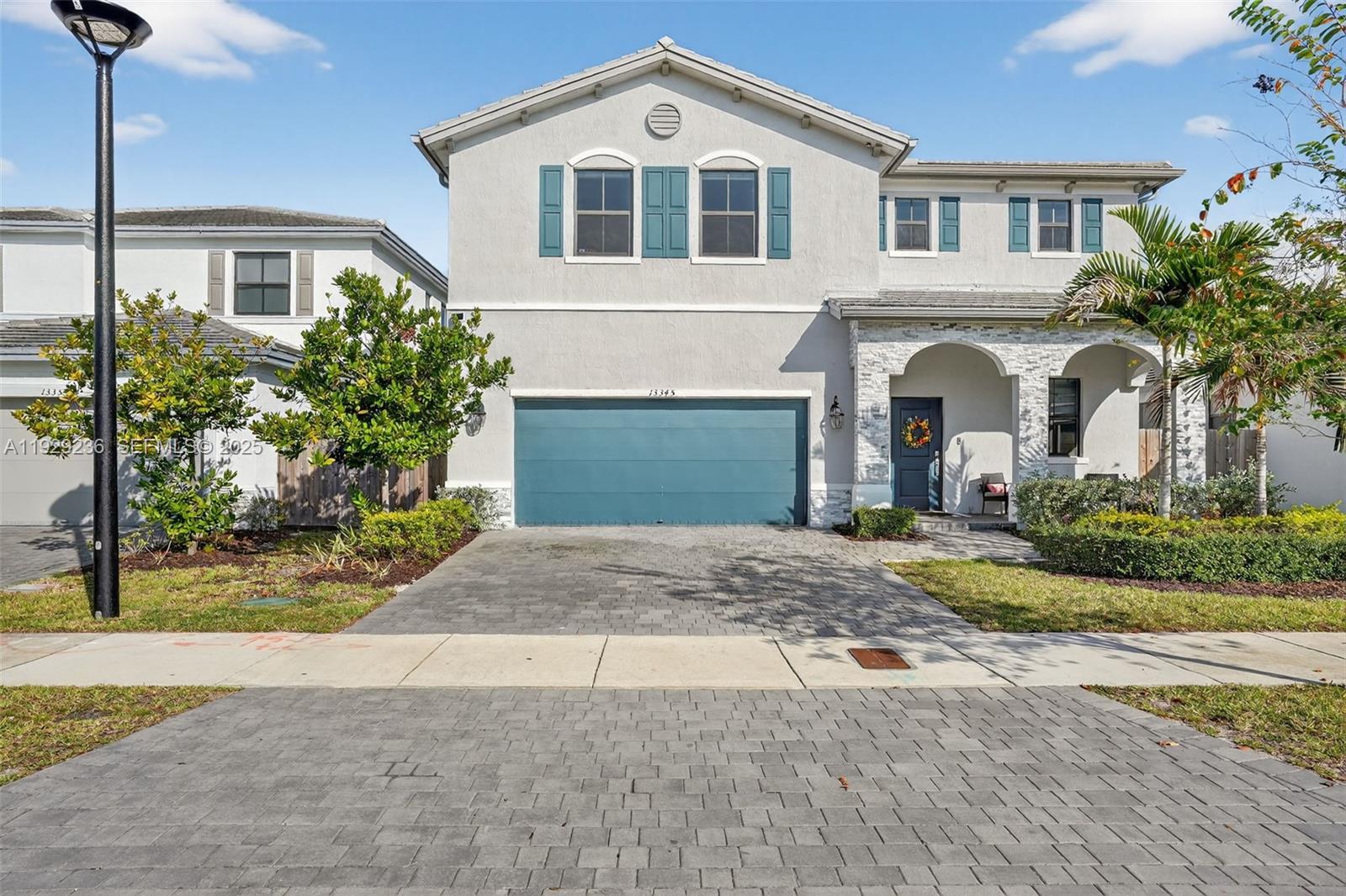 Welcome to Your Dream Home, this stunning 4-bedrooms, 2.5-bath home is a true gem offering both elegance and functionality. From the moment you arrive, you will see the high ceilings and spacious areas that makes this home truly special. Step inside to find an open layout and the natural lighting coming from the windows and doors. The open kitchen-dinning is a showstopper with the cooler winery, and the island will help you make great memories hosting you friends and family reunions. Retreat to the spacious primary suit, the master closet, and primary bathroom. Amazing and specious club house with beautiful pool, a playground area for the little ones On a gate community, closer to commercials centers, supermarkets, pharmacy's and much more this house offers all you need to enjoy and Rease you family. This property has it all. Don't miss this opportunity to own a move in ready home. Schedule your private showing today, this is the one you've been waiting for !