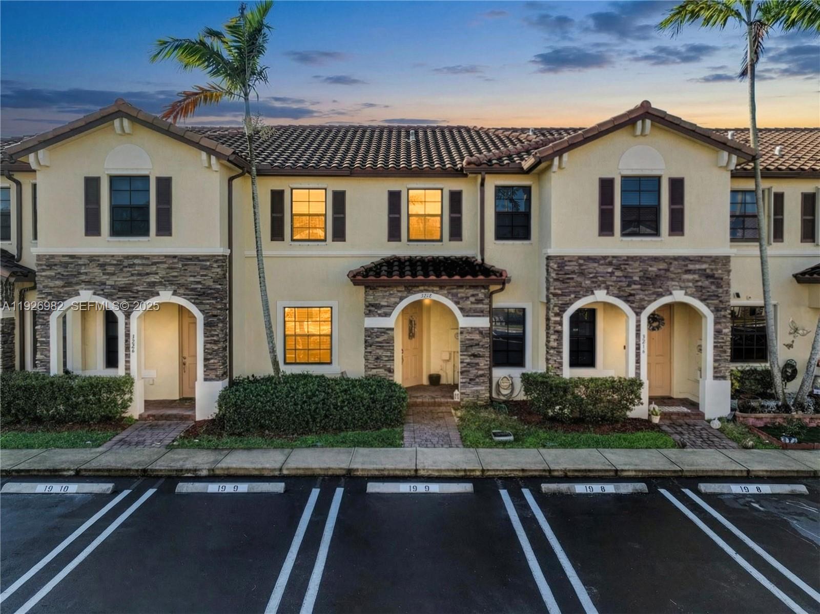 Impeccably maintained 3-bedroom, 2.5-bath townhome in the secure, gated enclave of Martinique at Oasis. This home boasts a spacious, open-concept layout where the living, dining, and kitchen areas blend seamlessly, making it ideal for both daily comfort and lively entertaining. The kitchen features sleek stainless steel appliances and generous cabinetry for effortless organization. All bedrooms are thoughtfully positioned upstairs for enhanced privacy. Step outside to a fenced backyard, your private retreat for relaxing or hosting under the stars. Two reserved parking spaces are located in front of the Home, and plenty of additional guest parking spaces are available. Low HOA! The community offers controlled access, a lavish clubhouse, an oversized resort-style pool, and elite amenities for a lifestyle that feels out of this galaxy. Prime location near top-rated schools, hospitals, shopping, dining, and with quick access to the Florida Turnpike. A new hope for homeownership begins here. Take the 3D Virtual Tour today! May the Force be with you!