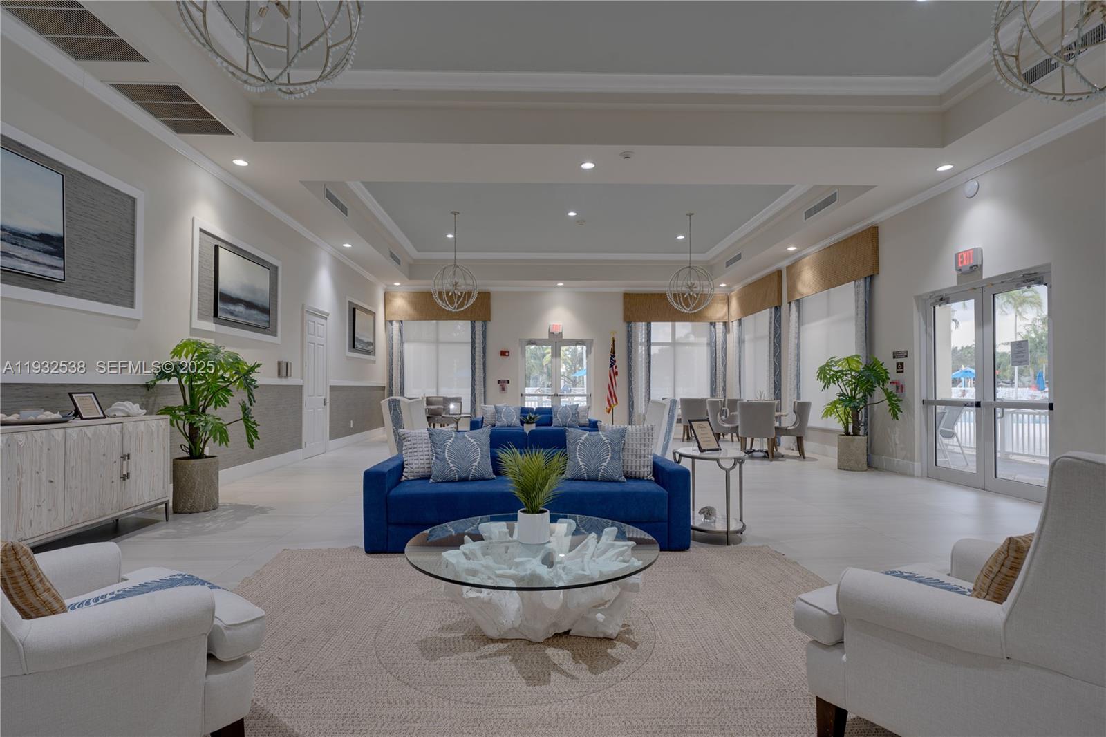 Beautifully maintained single-family home featuring 5 bedrooms and 3 full bathrooms, including one bedroom and one full bathroom on the first floor, ideal for guests or multi-generational living.This home offers a double garage, spacious living and dining areas, and a stylish electric fireplace. The open eat-in kitchen flows seamlessly into the family room, creating a perfect space for everyday living and entertaining. The property features impact doors and windows throughout and a new roof installed in 2019. The second floor includes a spacious primary suite with a double shower and walk-in closet, plus three additional bedrooms and a convenient second-floor laundry room.  Enjoy the backyard with barbecue area, perfect for gatherings and relaxation.  Residents have access to a resort-style clubhouse offering a gym, picnic area, kids’ pool, jacuzzi, sauna, and ballroom—ideal for hosting special events.   Conveniently located near Baptist Hospital, Homestead Speedway, Key Largo, outlet malls, shopping centers, supermarkets, and a wide variety of outdoor activities. Don’t miss the opportunity to own this spectacular property with a very low HOA!