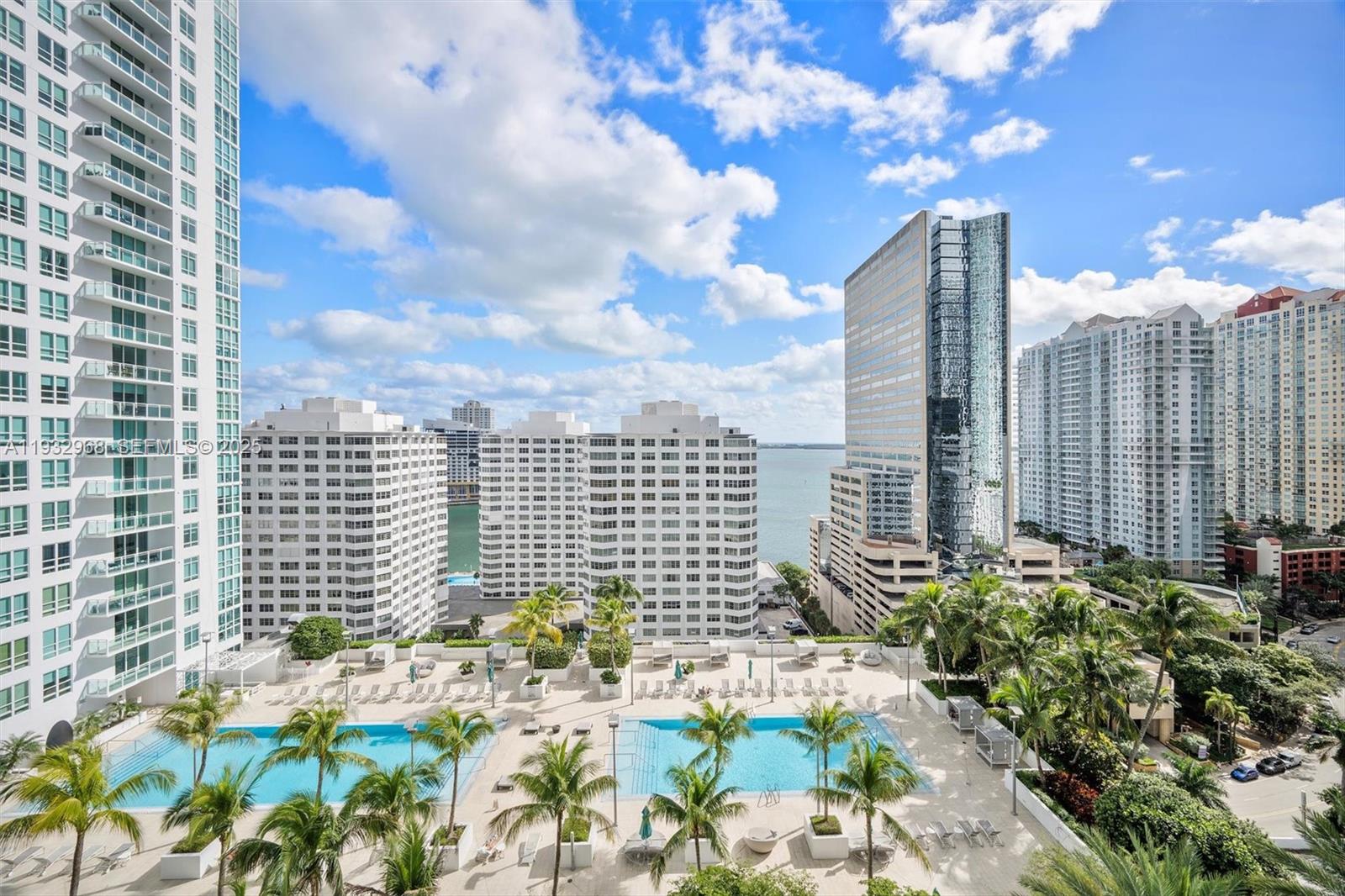 Welcome to this spacious 2-bedroom, 2-bath residence at Plaza on Brickell, a highly desirable, family-friendly and pet-friendly building in the heart of Brickell. This home features a generous private balcony with beautiful views of the city skyline and the bay, perfect for relaxing or entertaining. Residents enjoy a full-service lifestyle with top-tier security and resort-style amenities, including two pools, a jacuzzi, club room, residents’ lounge, fully equipped fitness center, private movie theater, and a business center with computers, printers, and conference rooms—ideal for working from home. Ideally located just steps from Brickell’s best dining, shopping, and entertainment, this residence offers the perfect blend of comfort, convenience, and vibrant city living.